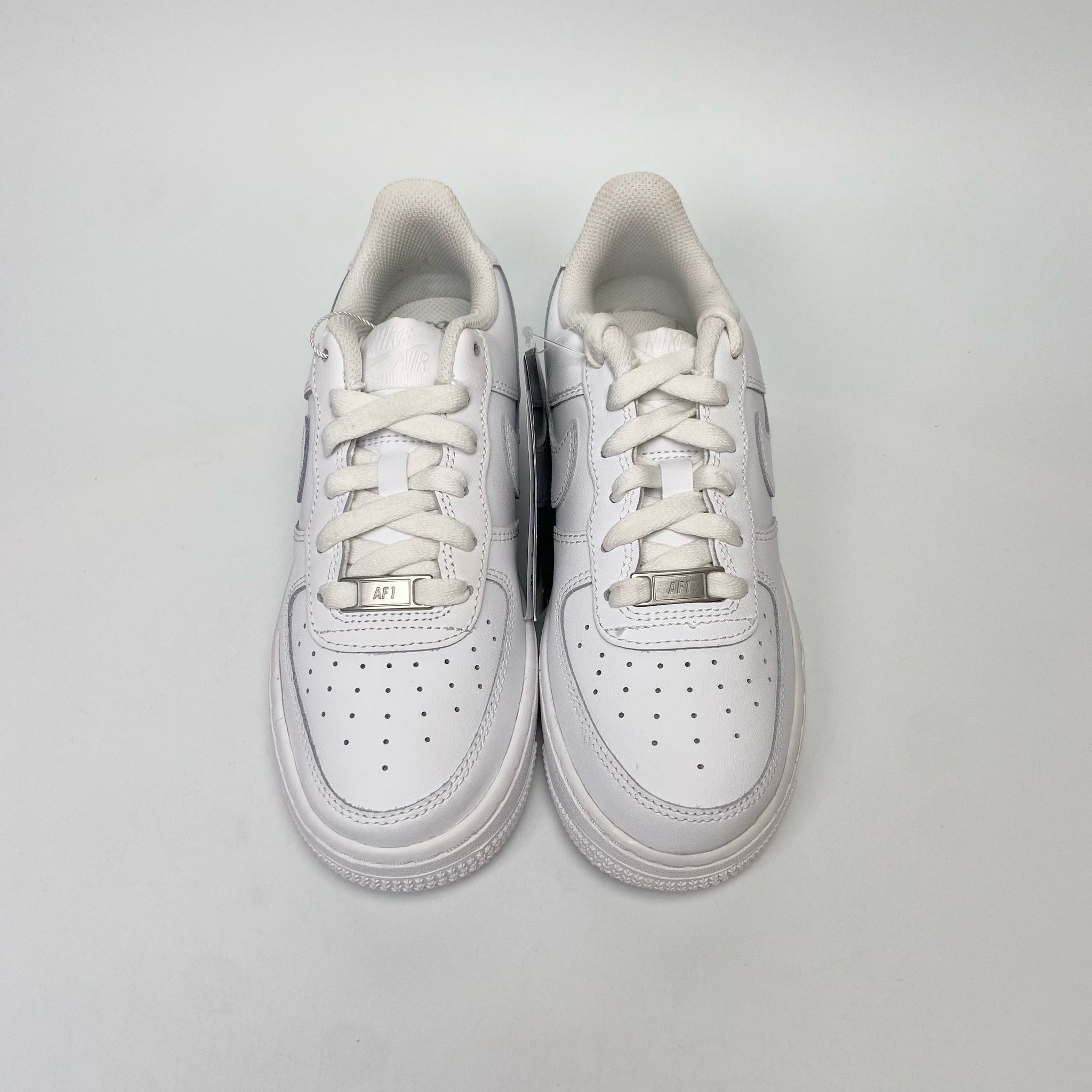 NIKE AIR FORCE 1 LOW LE GS ALL WHITE DH2920-111