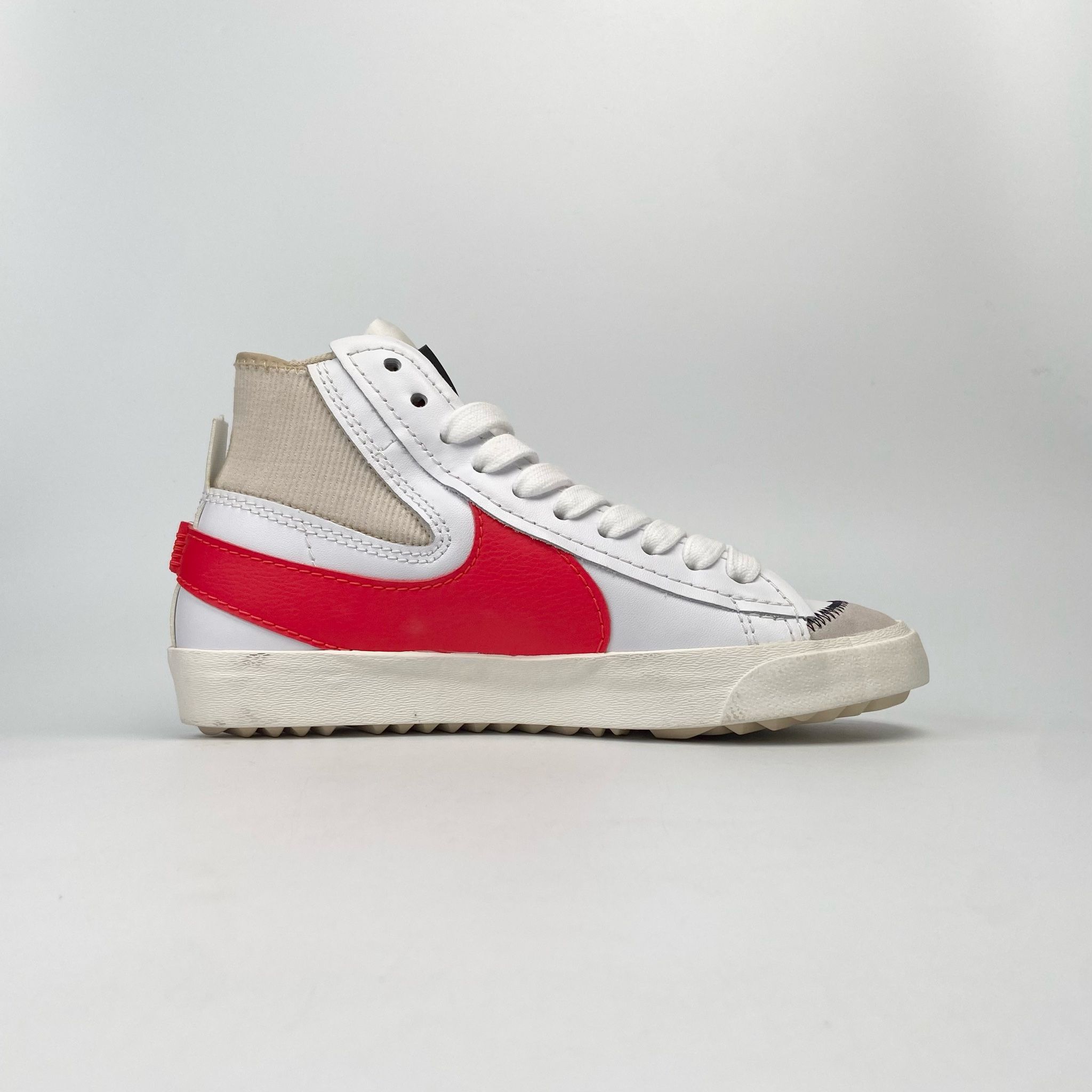 NIKE BLAZER MID JUMBO WHITE HABANERO RED DD3111-102