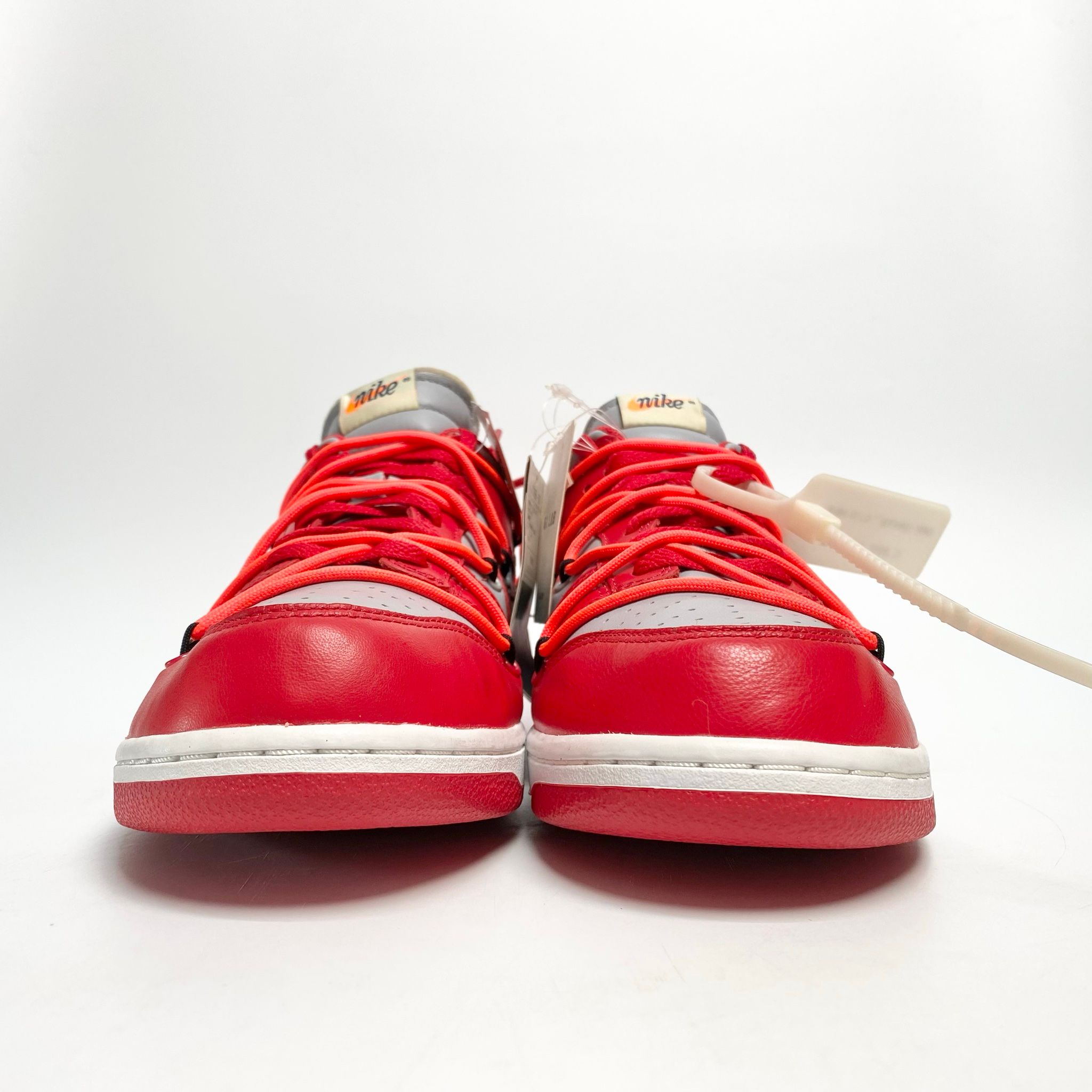 NIKE OFF-WHITE X DUNK LOW UNIVERSITY RED CT0856-600