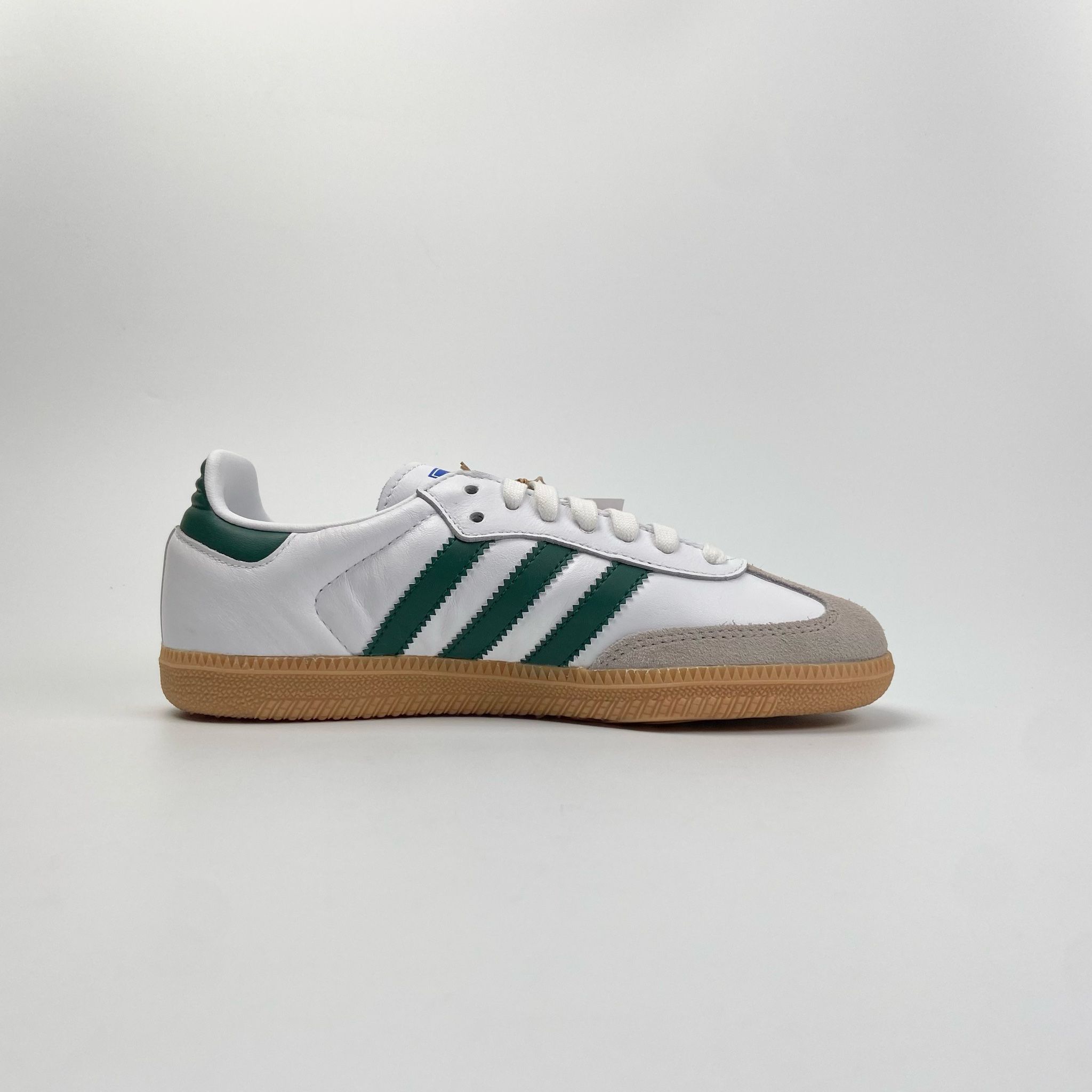 ADIDAS SAMBA OG WHITE COLLEGIATE GREEN GUM IE3437