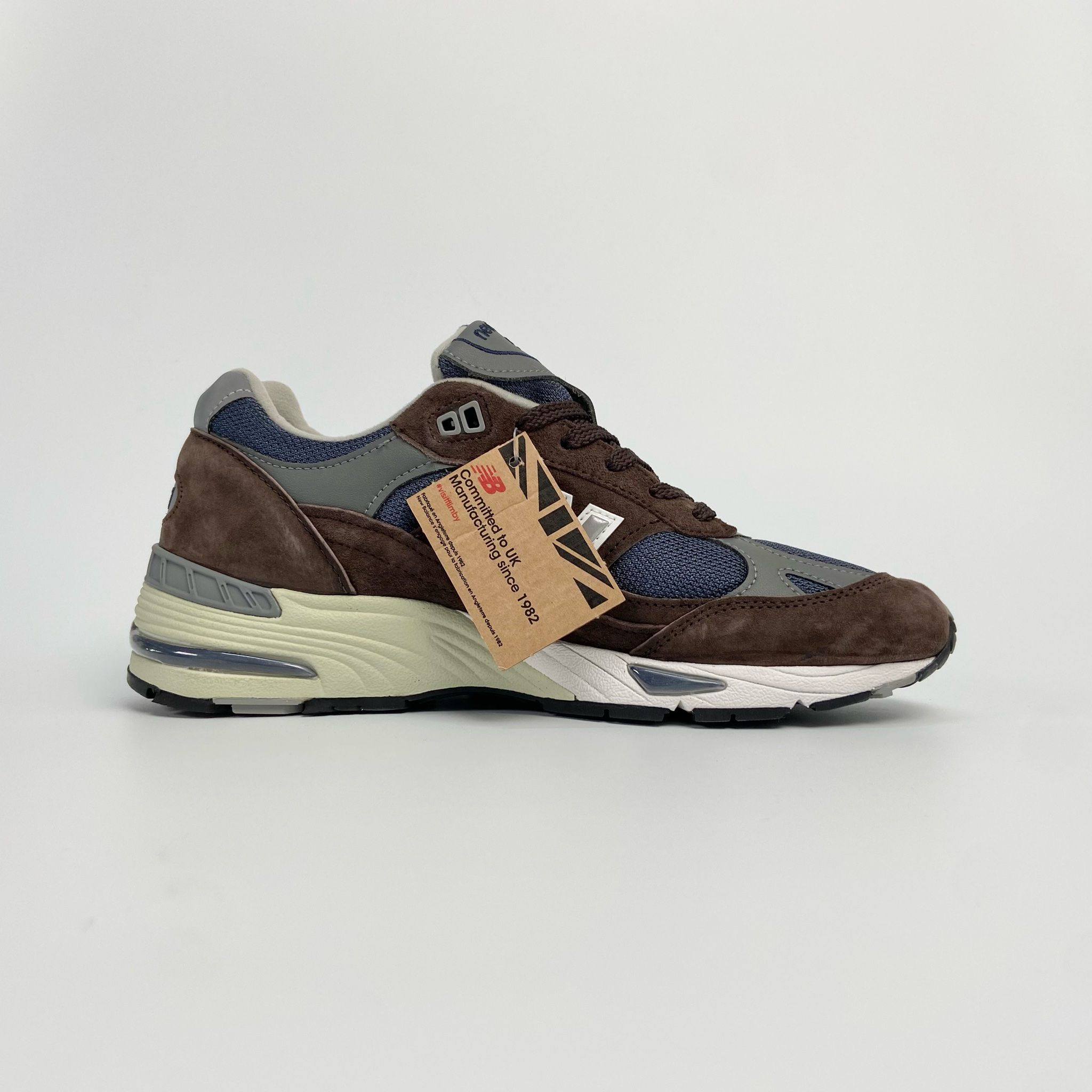 NEW BALANCE 991 BROWN NAVY GREY M991BNG
