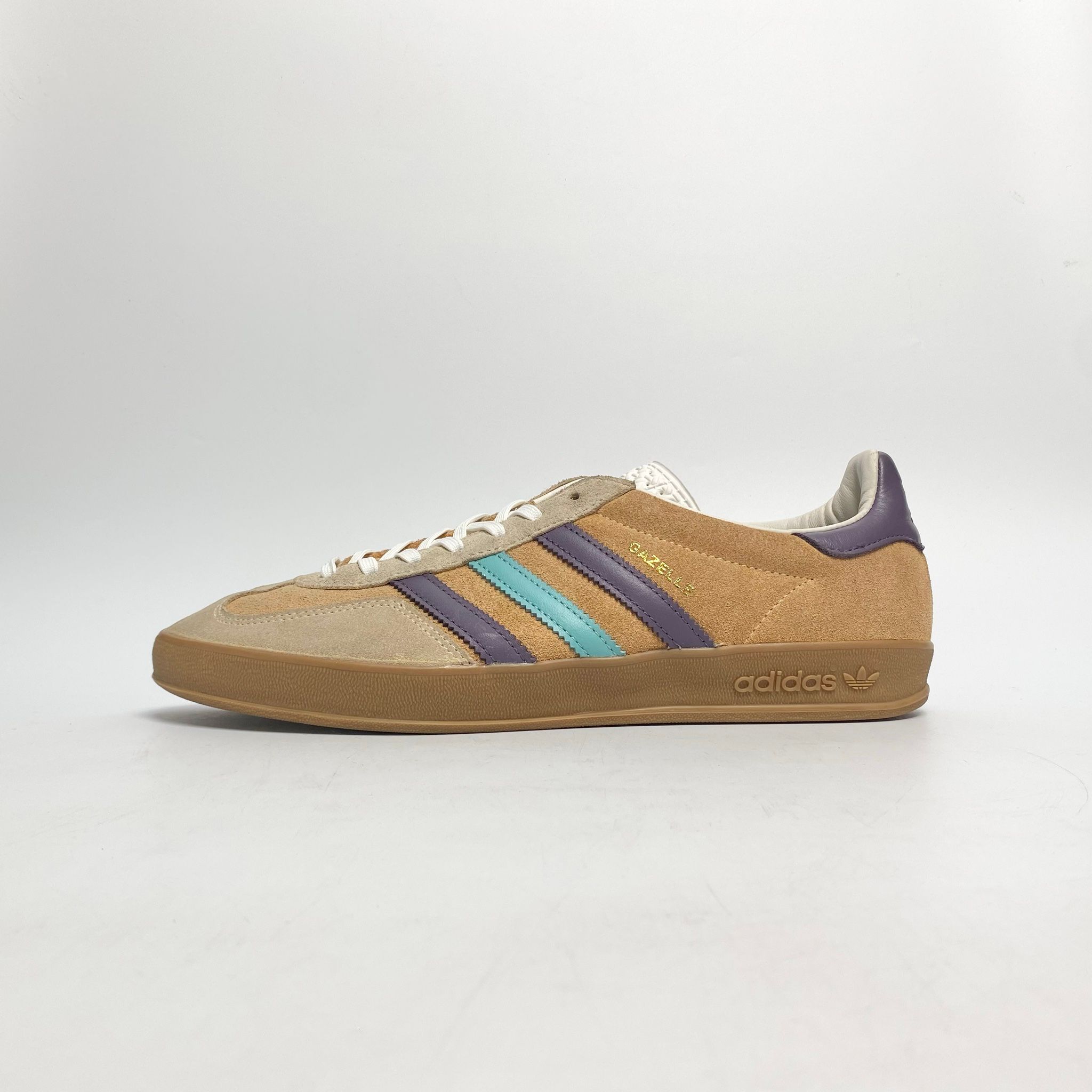 ADIDAS GAZELLE INDOOR BROWN PURPLE IG1636