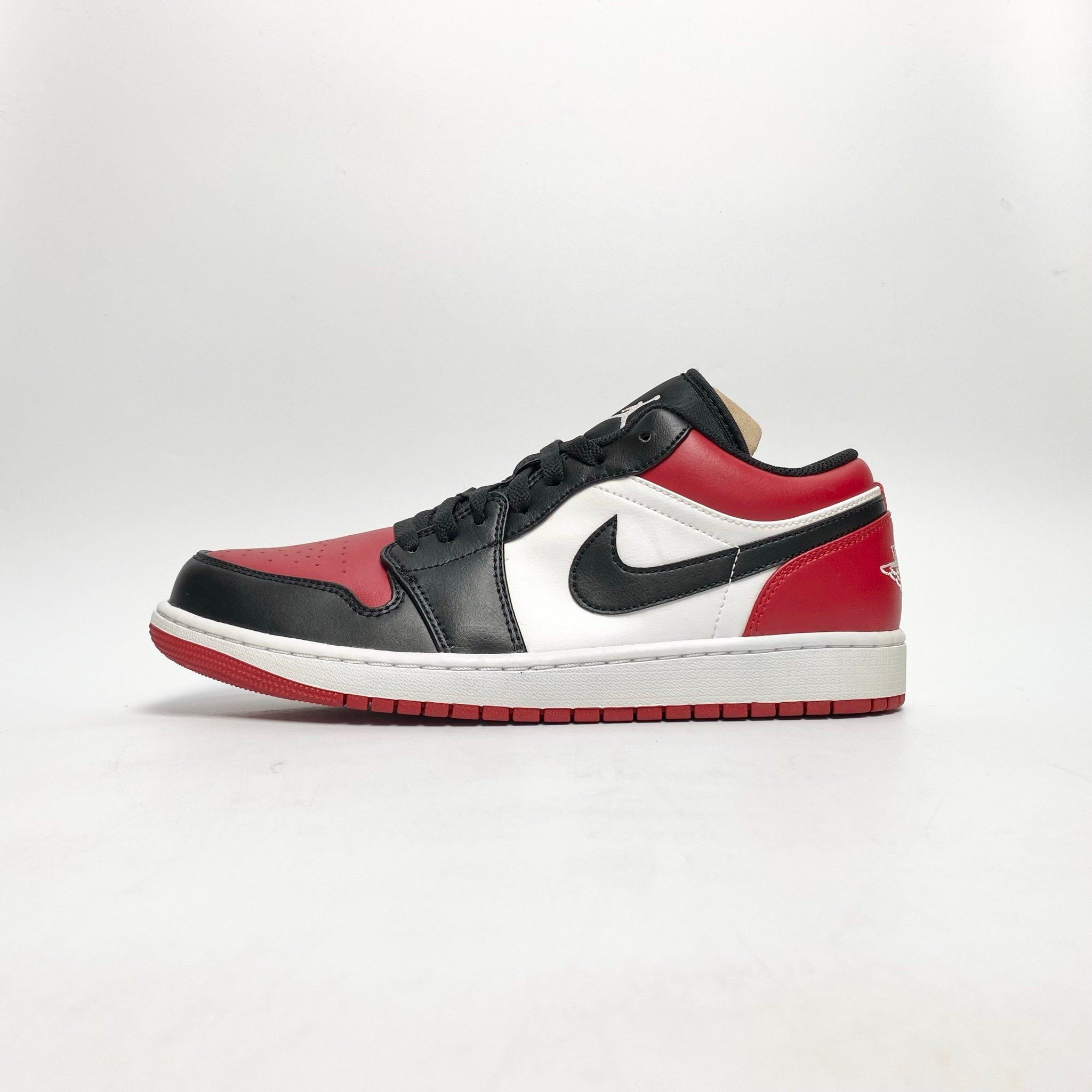 NIKE AIR JORDAN 1 LOW BRED TOE 553558-612