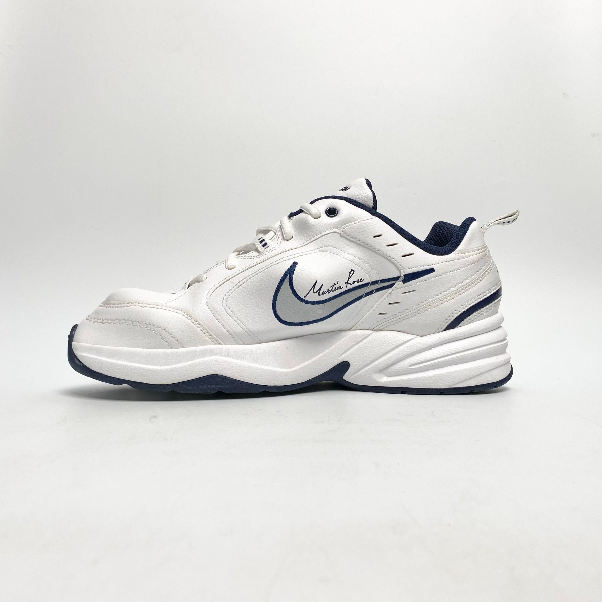 NIKE MARTINE ROSE X AIR MONARCH IV WHITE NAVY AT3147-100