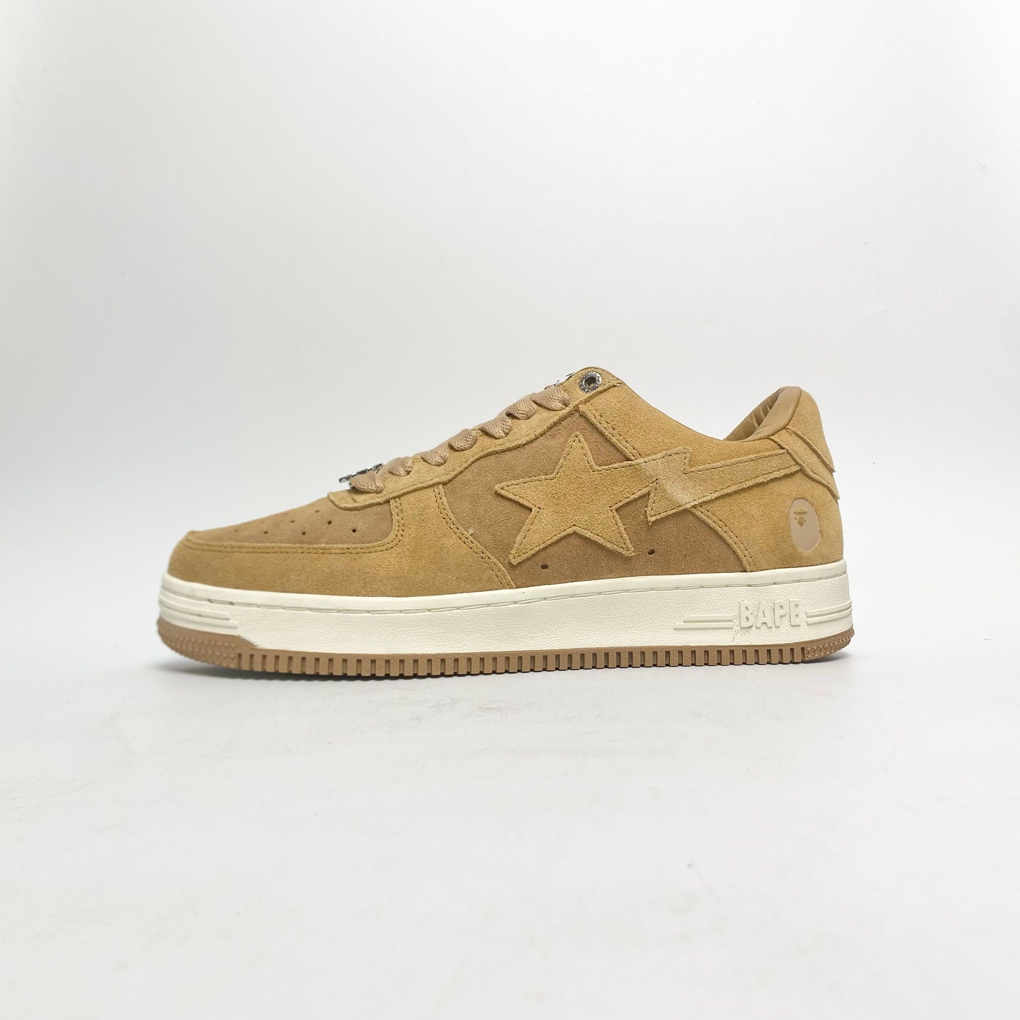 A BATHING APE BAPE STA SUEDE YELLOW OZX SH 191004M H