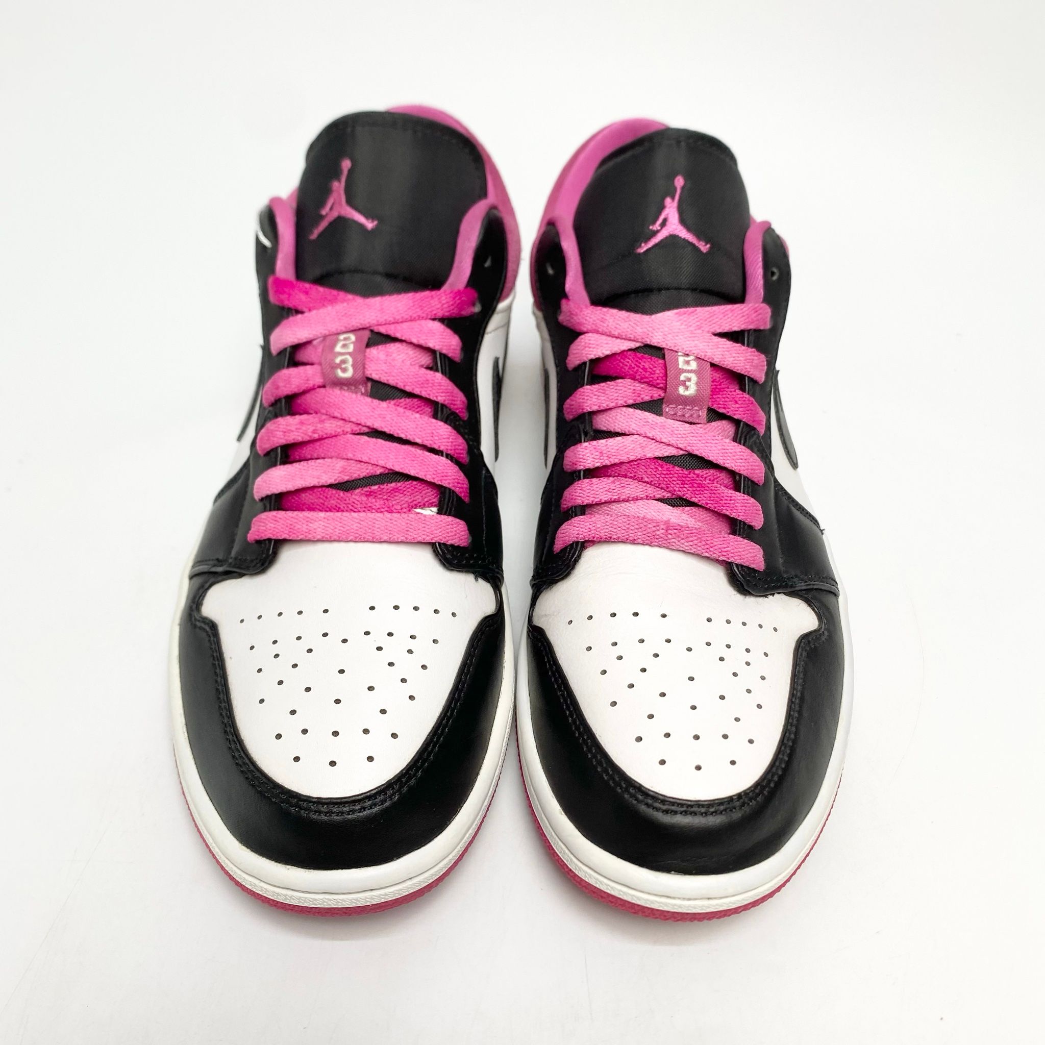 NIKE AIR JORDAN 1 LOW BLACK ACTIVE FUCHSIA CK3022-005