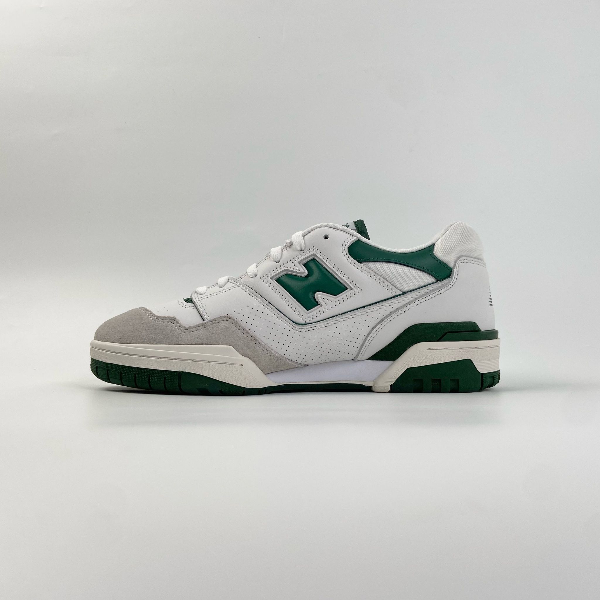 NEW BALANCE 550 WHITE GREEN BB550WT1