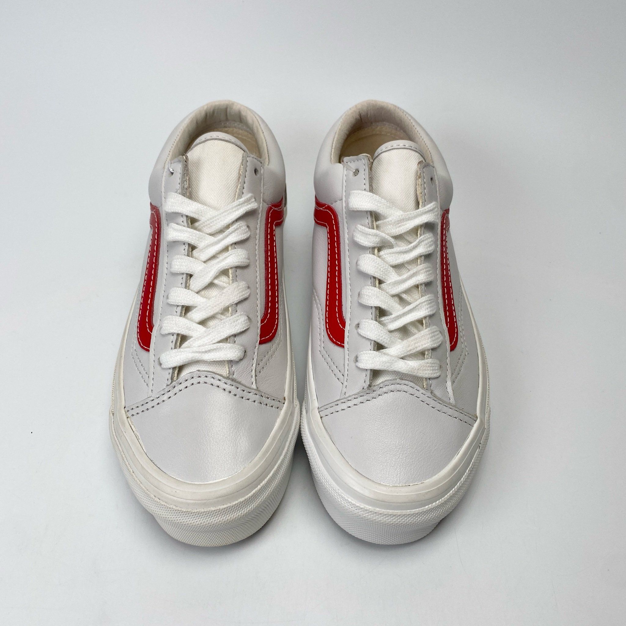 VANS VAULT OG STYLE 36 TRUE WHITE RED - VN0A4BVE21D