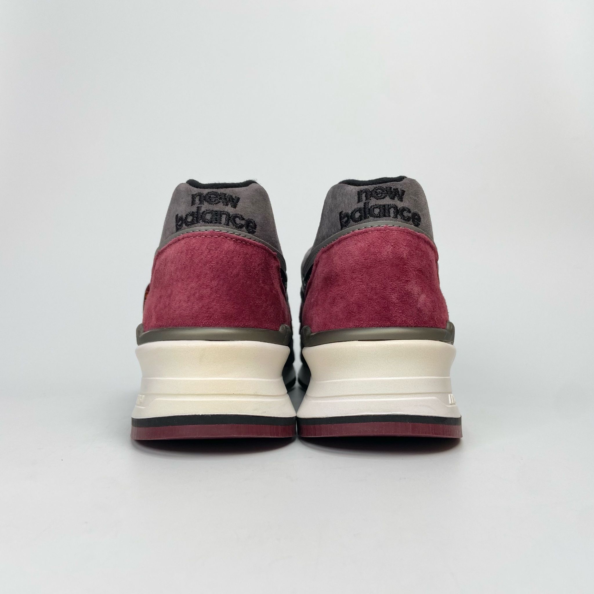 NEW BALANCE 997CONNOISSEUR GUITAR GREY BURGUNDY