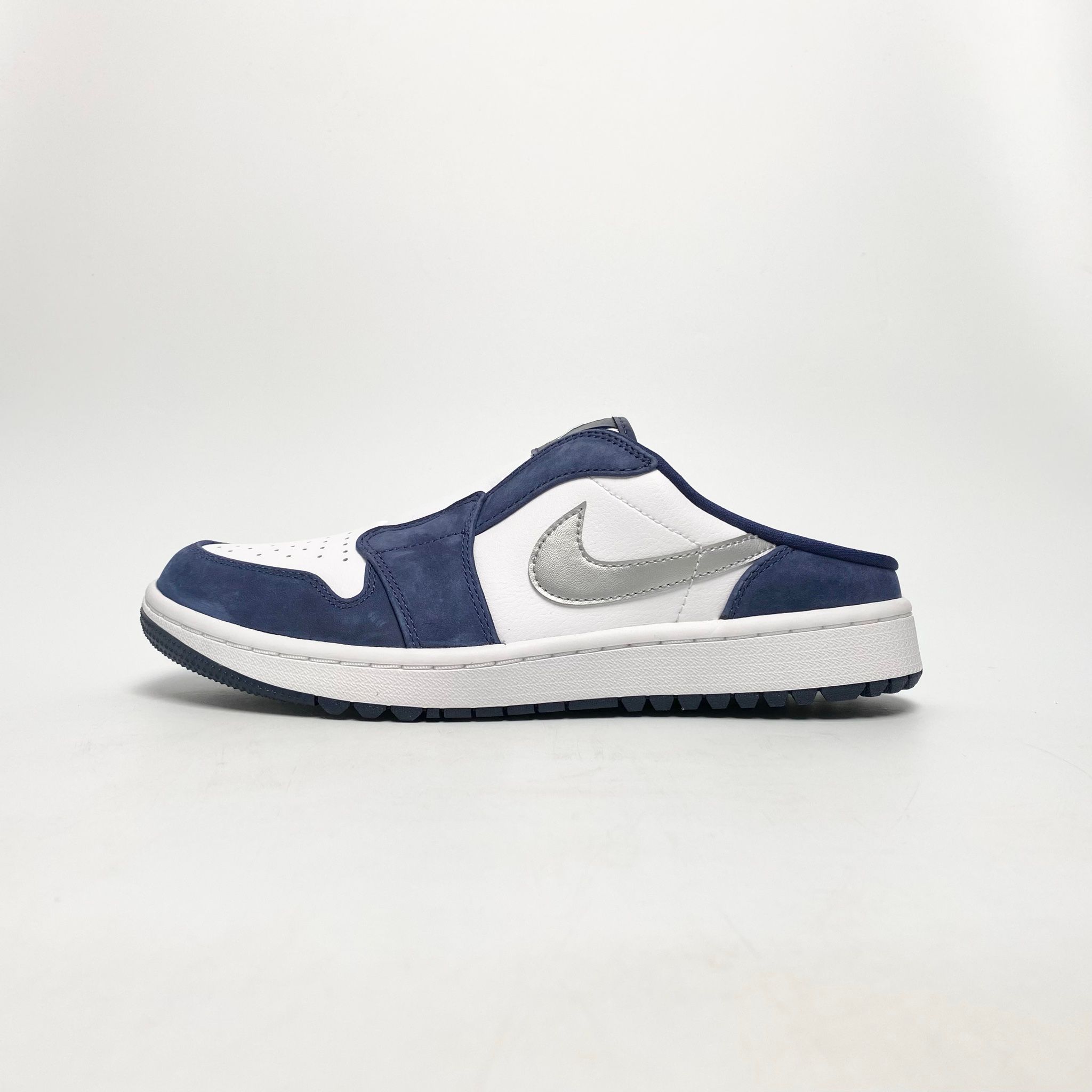 NIKE AIR JORDAN 1 LOW MULE GOLF MIDNIGHT NAVY FJ1214-102