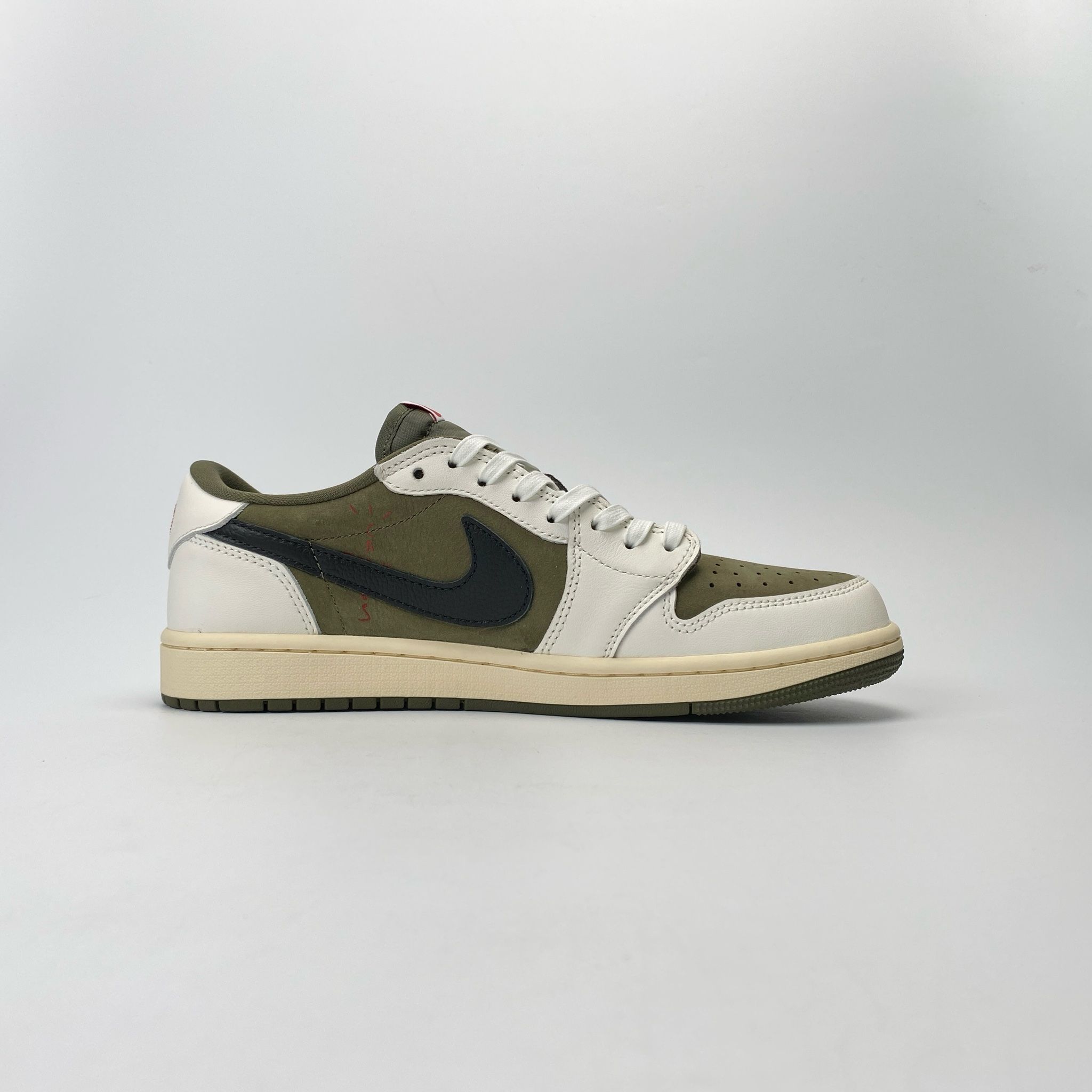 NIKE JORDAN 1 LOW OG SP X TRAVIS SCOTT MEDIUM OLIVE DM7866-200
