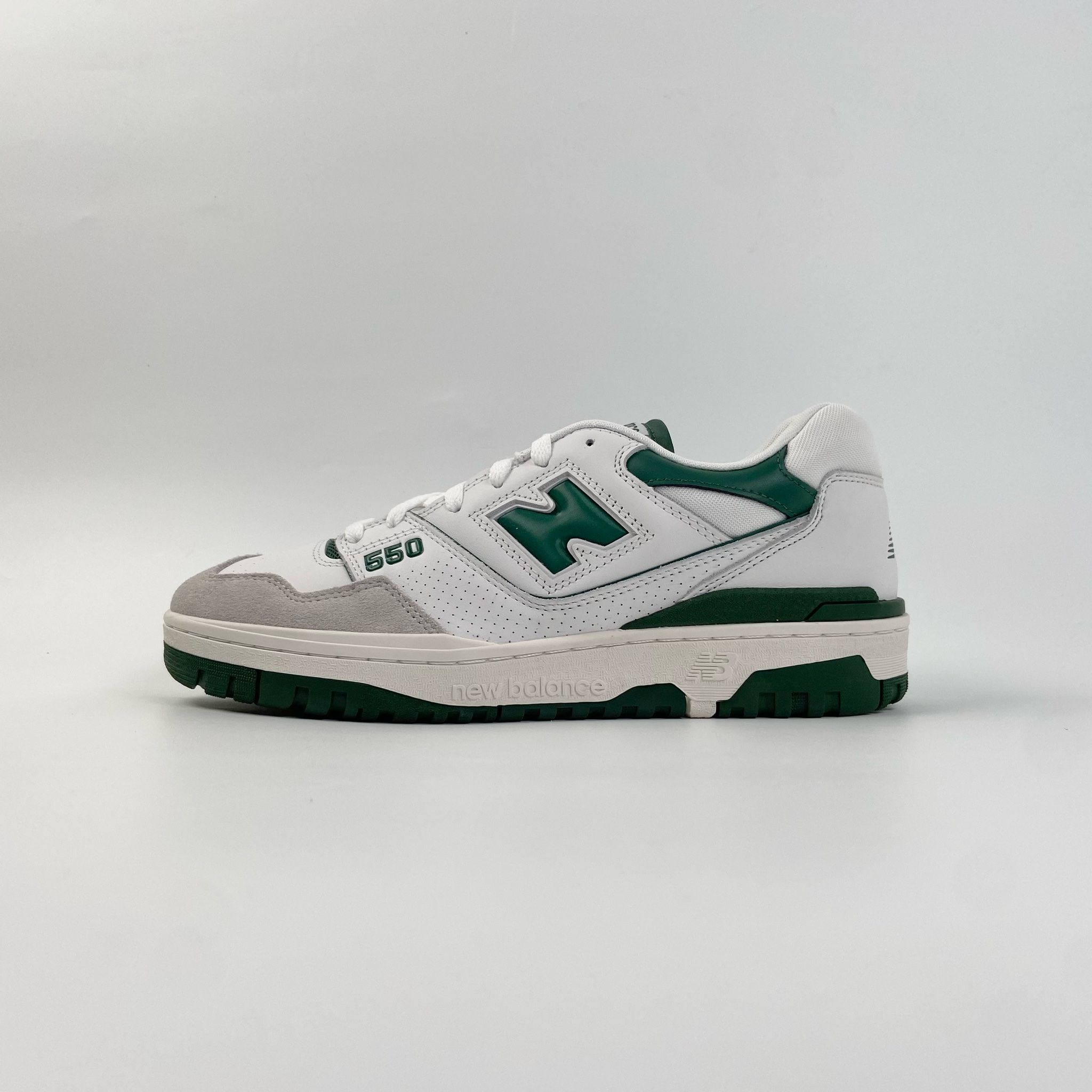 NEW BALANCE 550 WHITE GREEN BB550WT1