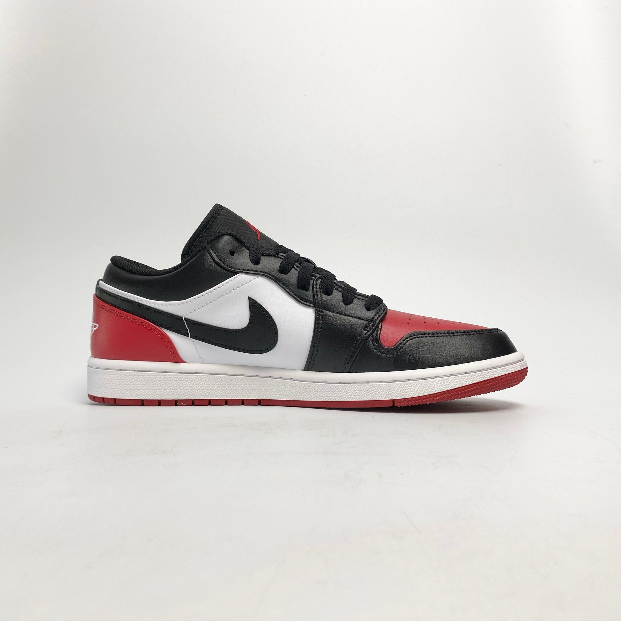 NIKE AIR JORDAN 1 LOW BRED TOE 553558-161