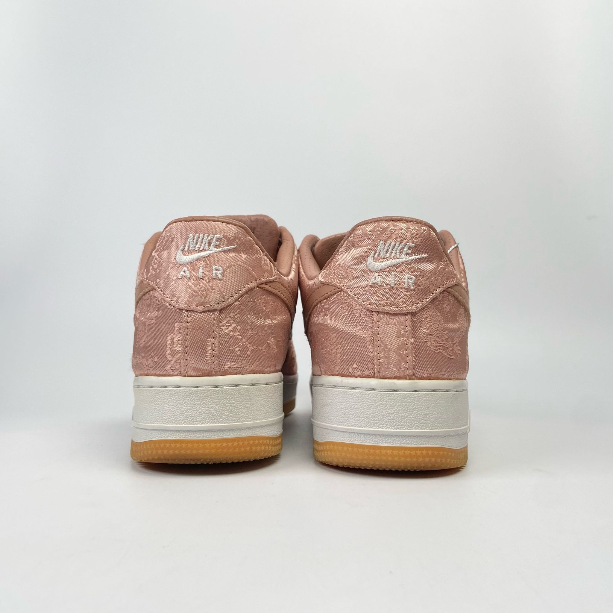 CLOT X NIKE AIR FORCE 1 LOW PREMIUM ROSE GOLD SILK CJ5290-600