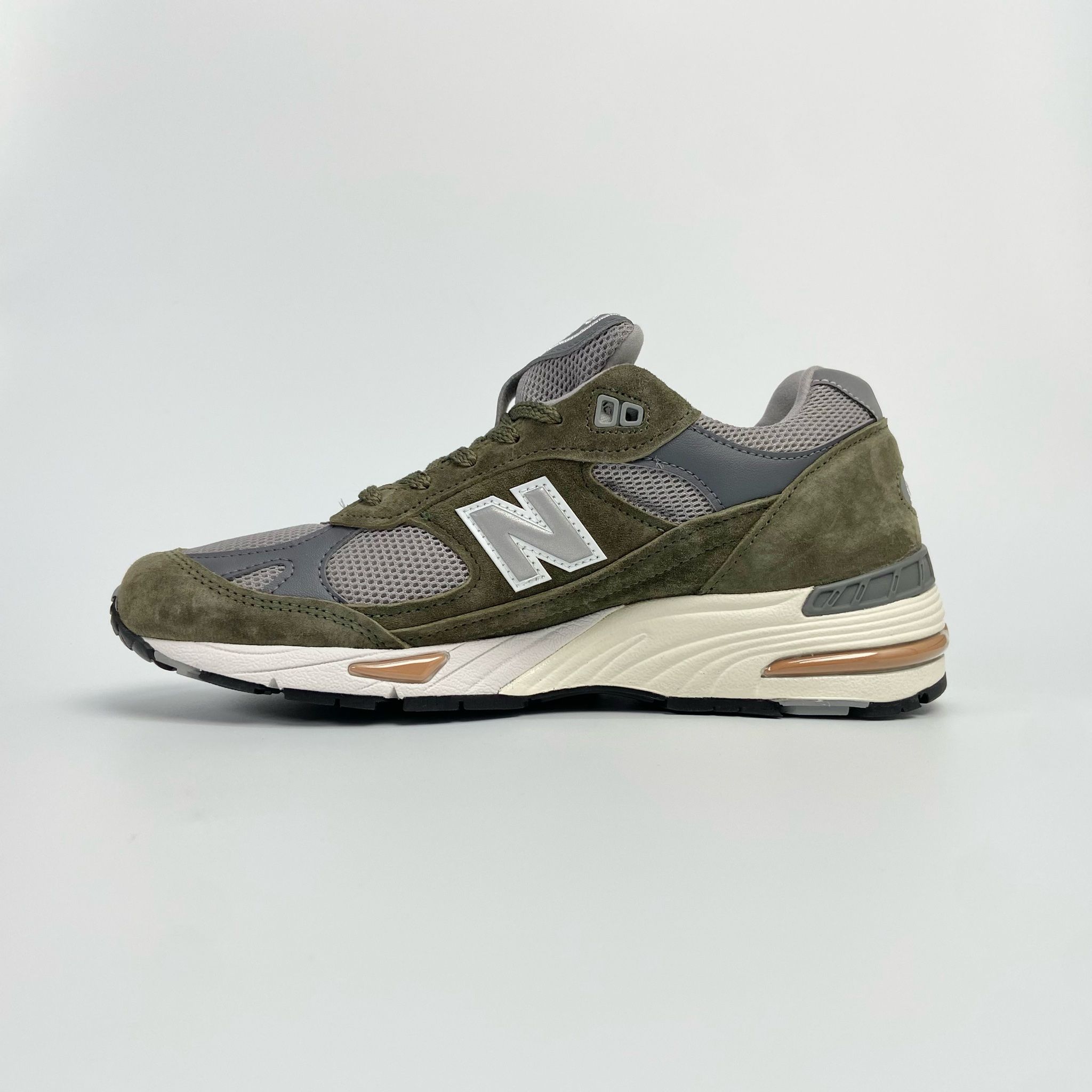NEW BALANCE 991 MADE IN ENGLAND GREEN GREY M991GGT