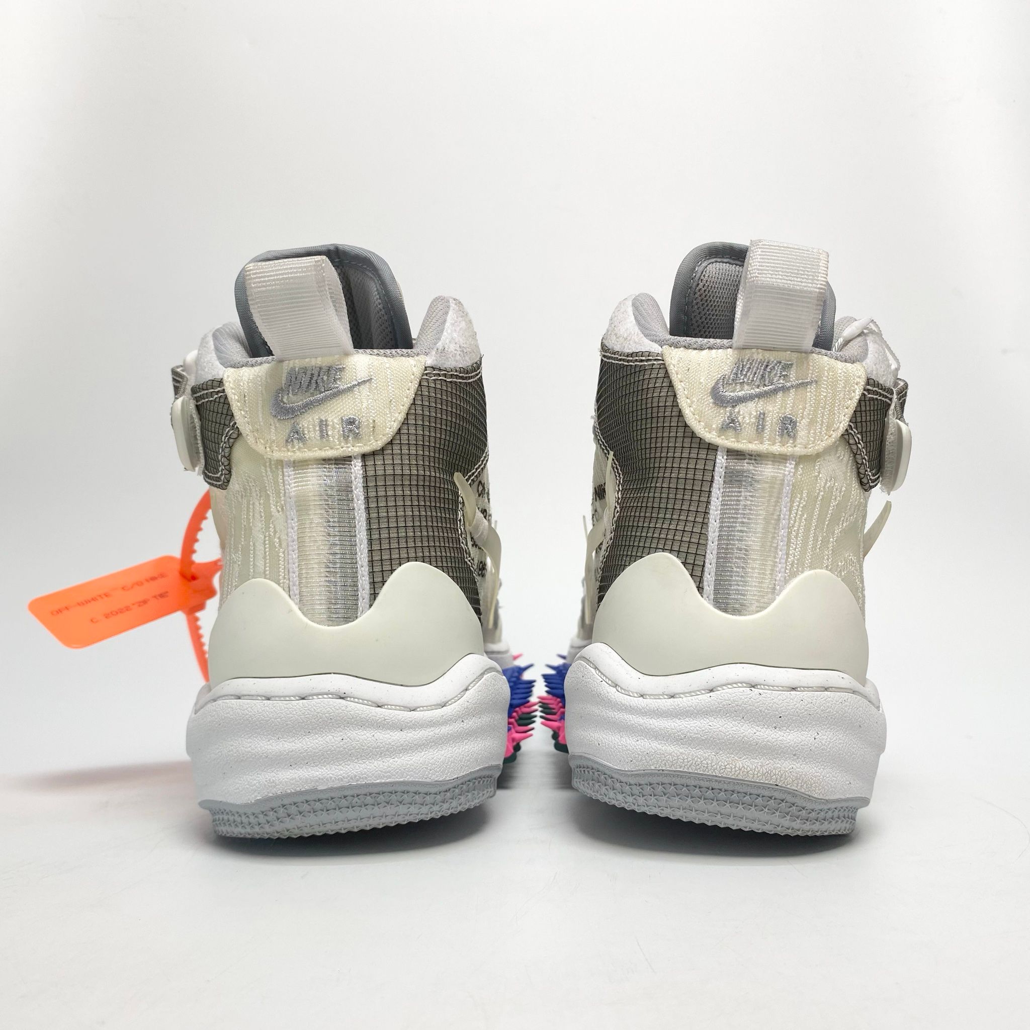 NIKE OFF-WHITE X AIR FORCE 1 MID WHITE DO6290-100