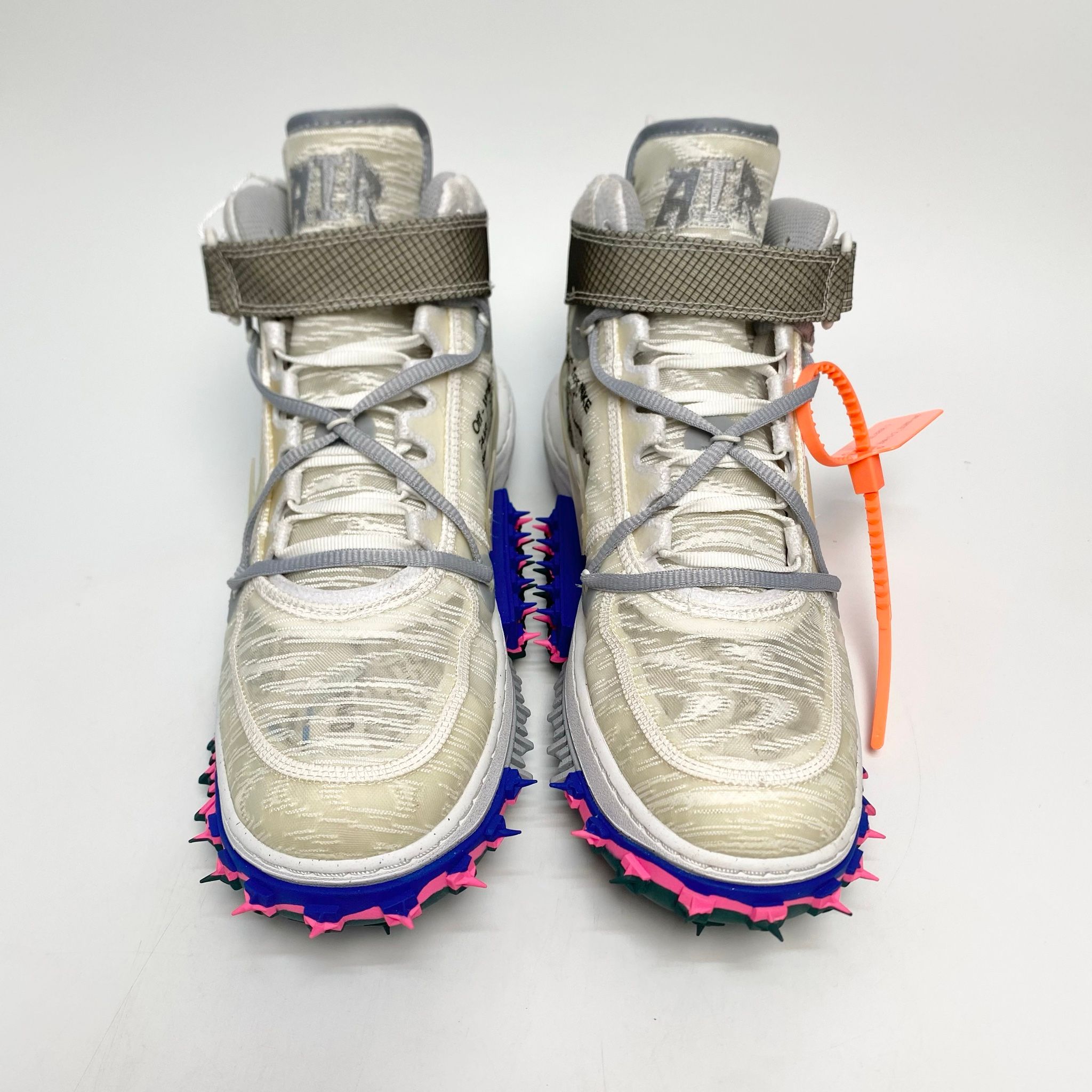 NIKE OFF-WHITE X AIR FORCE 1 MID WHITE DO6290-100