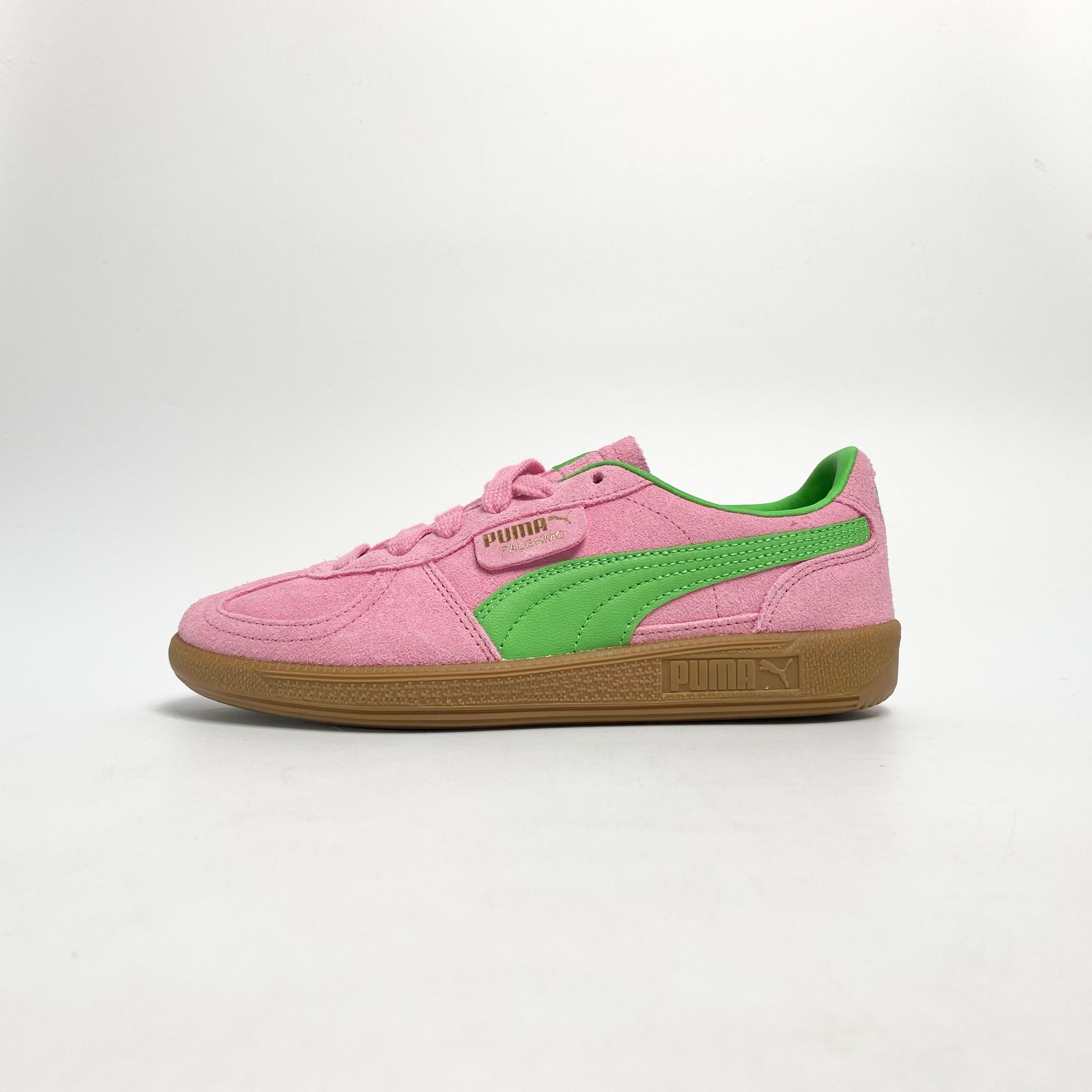 PUMA PALERMO PINK GREEN GUM 397549-01