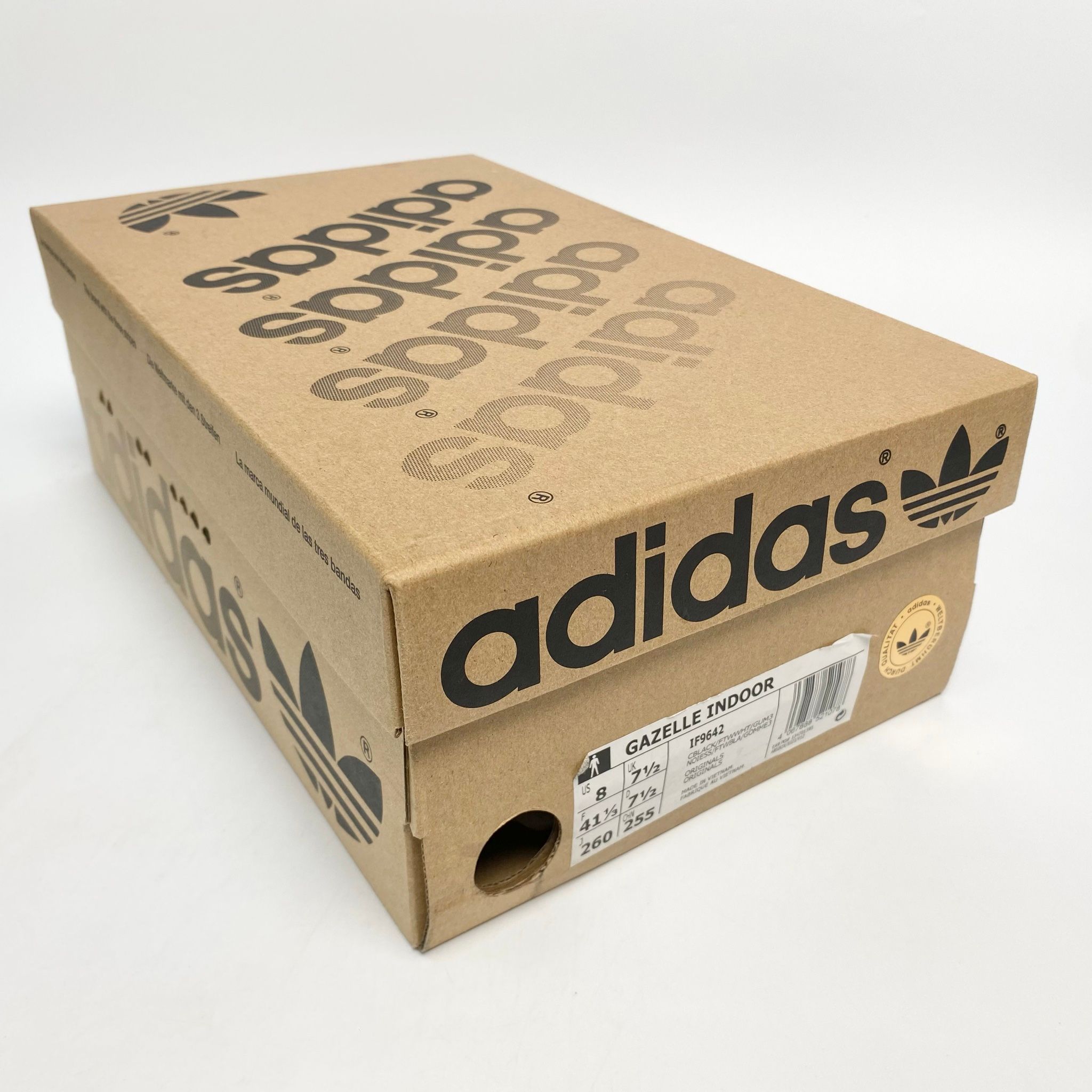 ADIDAS GAZELLE INDOOR CORE BLACK IF9642