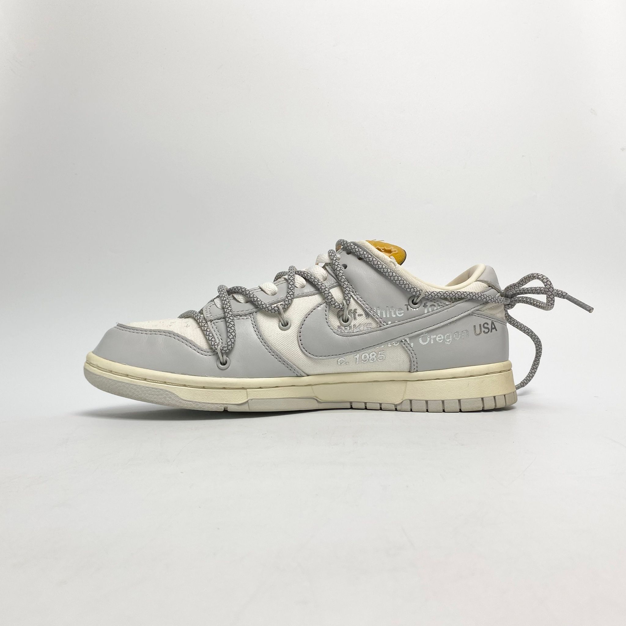 NIKE OFF-WHITE X DUNK LOW LOT 46 OF 50 DM1602-102