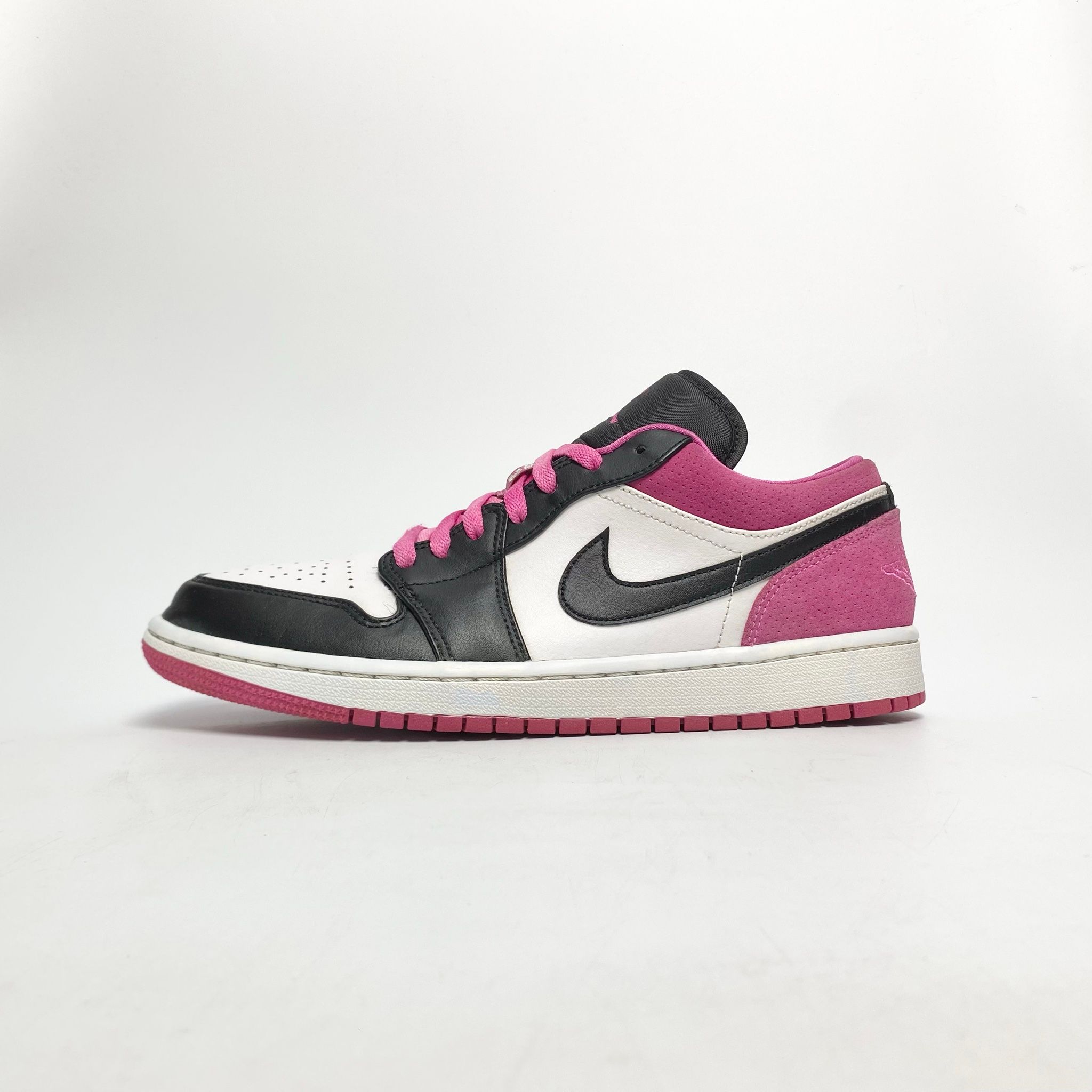 NIKE AIR JORDAN 1 LOW BLACK ACTIVE FUCHSIA CK3022-005