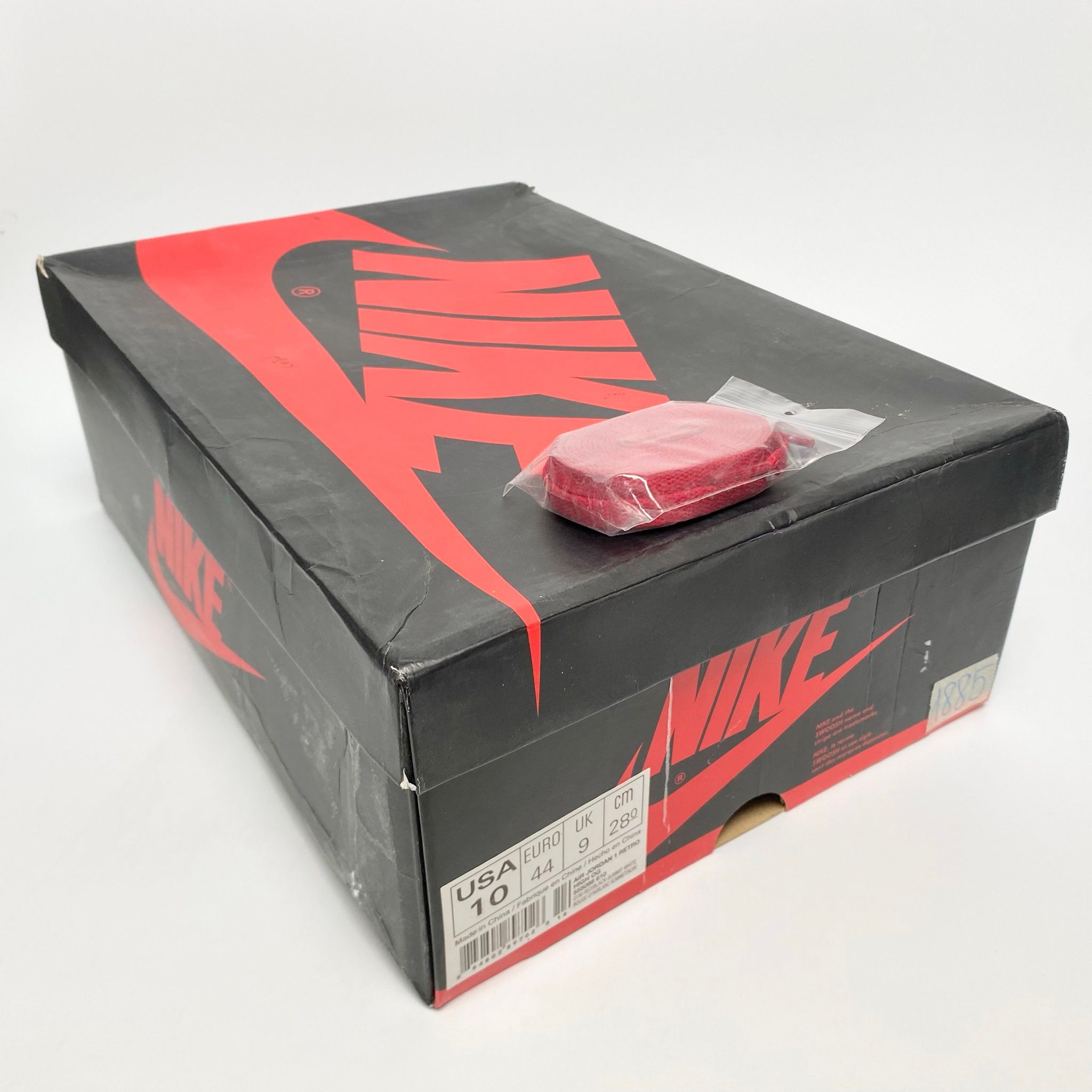 NIKE AIR JORDAN 1 RETRO HIGH BRED TOE 555088-610