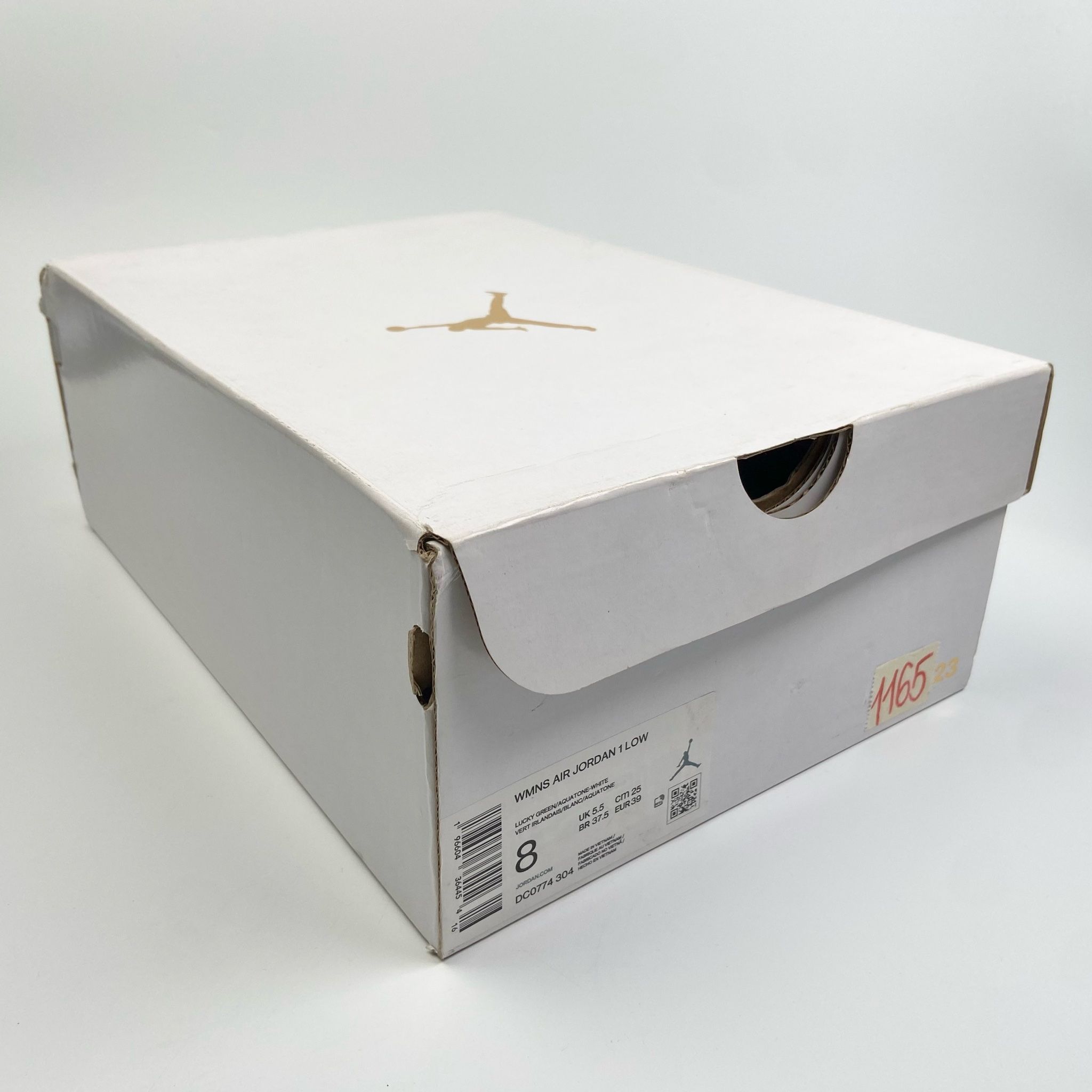 NIKE AIR JORDAN 1 LOW LUCKY GREEN DC0774-304