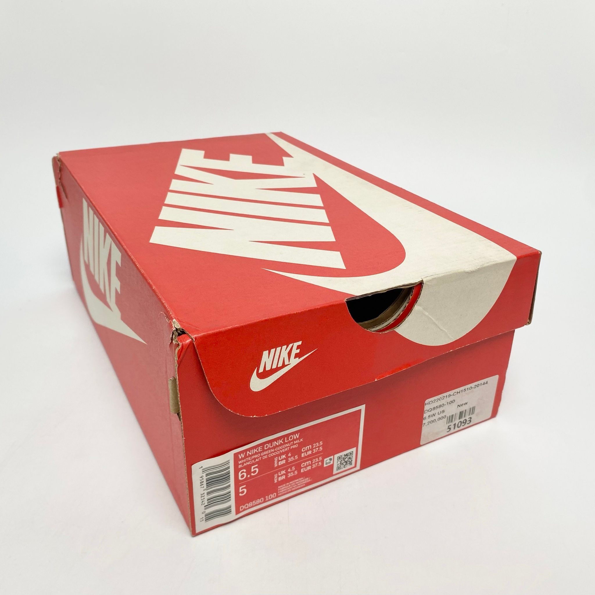 NIKE WMNS DUNK LOW VINTAGE GREEN DQ8580-100