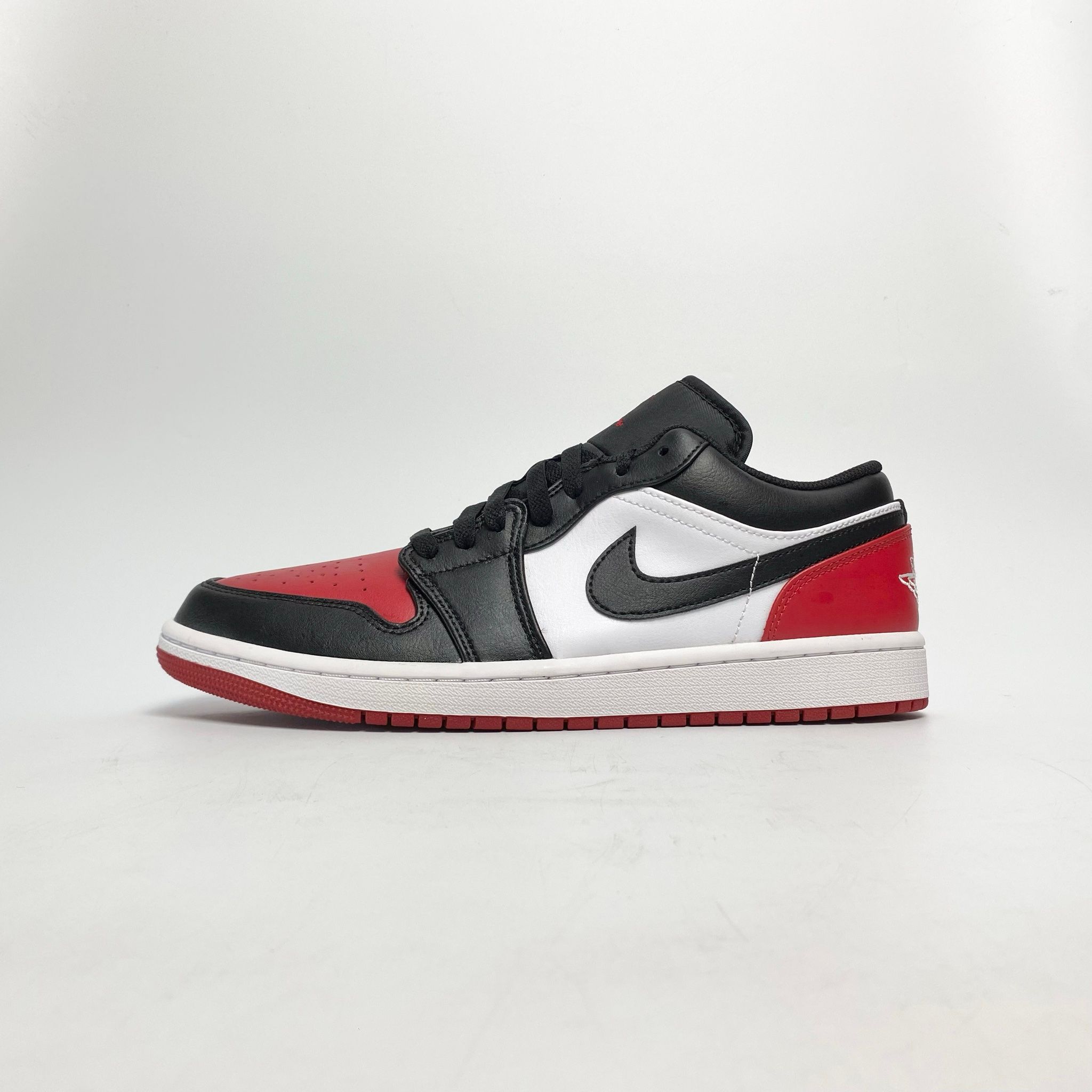 NIKE AIR JORDAN 1 LOW BRED TOE 553558-161