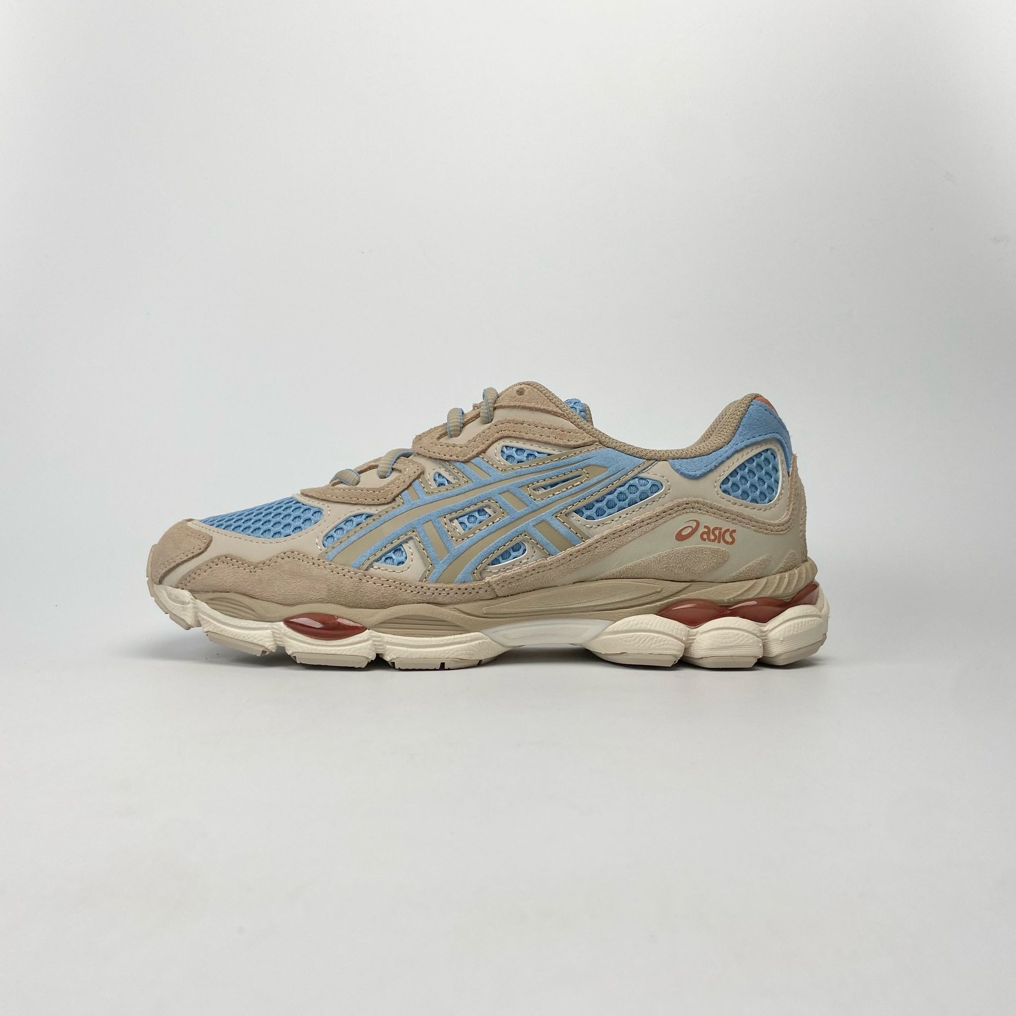 ASICS GEL-NYC BEIGE BLUE 1203A372-401