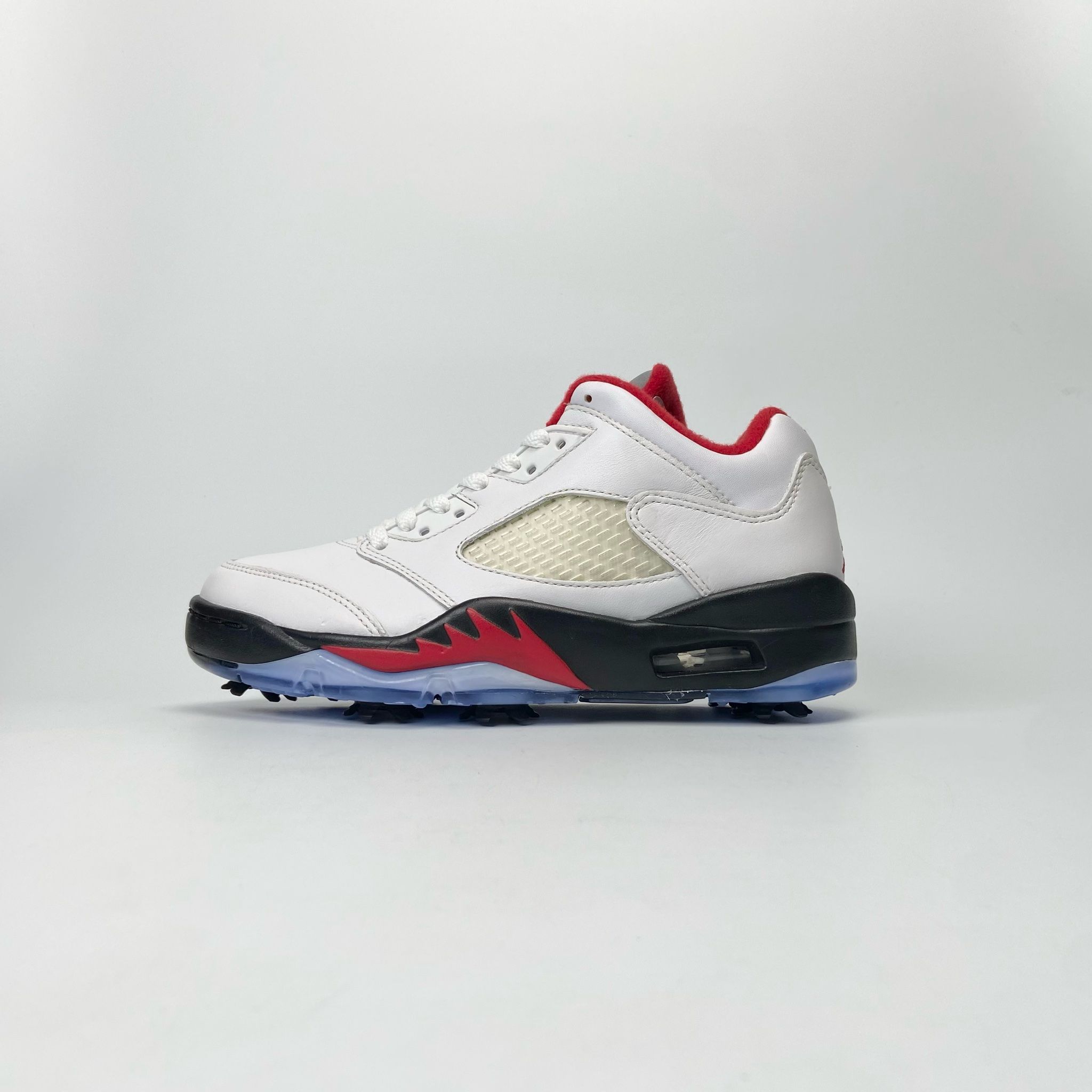 NIKE AIR JORDAN 5 LOW GOLF FIRE RED CU4523-100