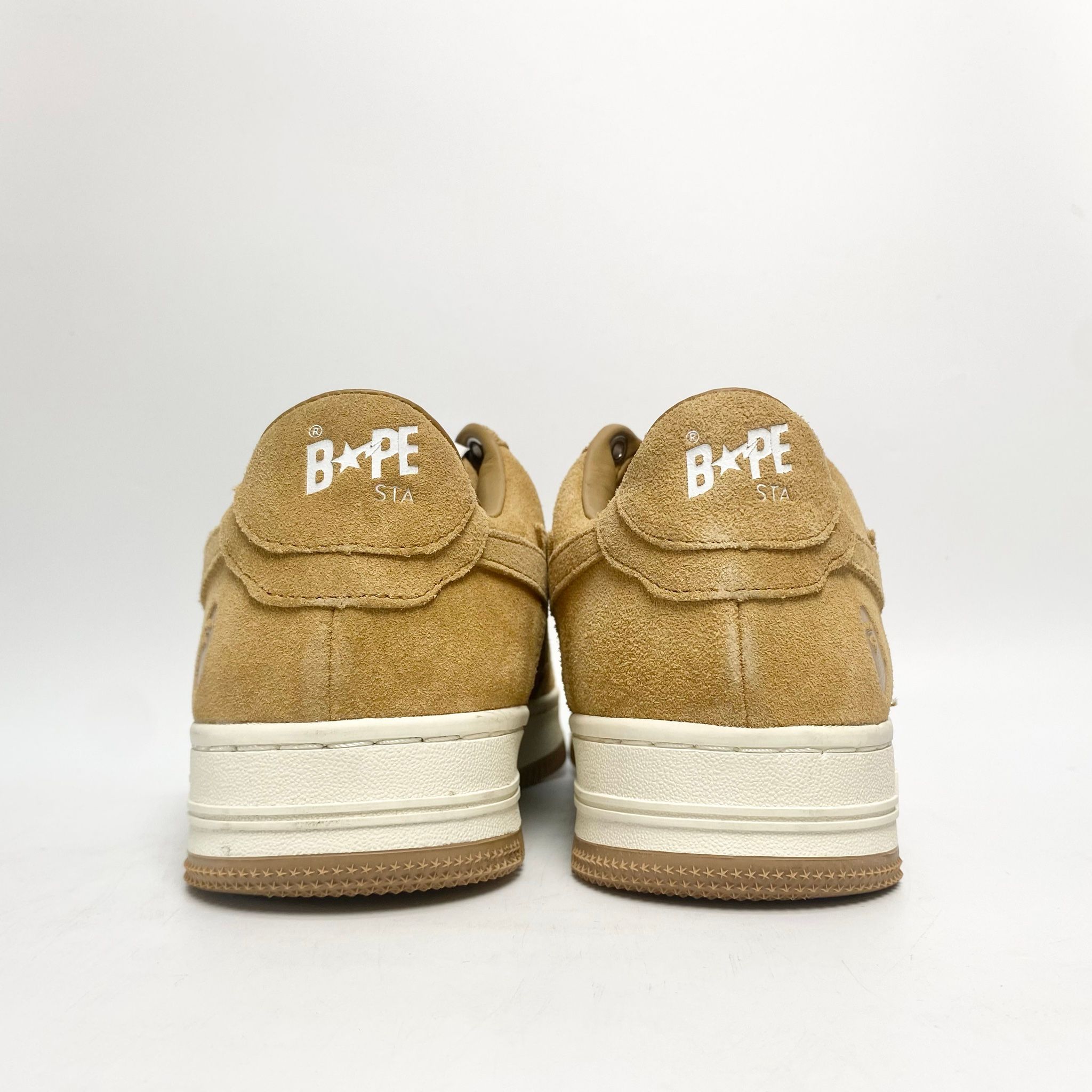 A BATHING APE BAPE STA SUEDE YELLOW OZX SH 191004M H