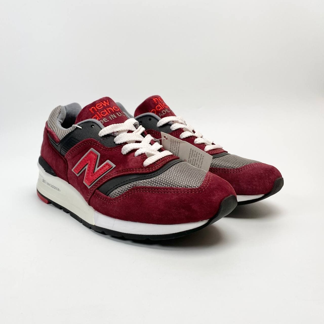 NEW BALANCE 997 MADE IN USA BURGUNDY M997CRG