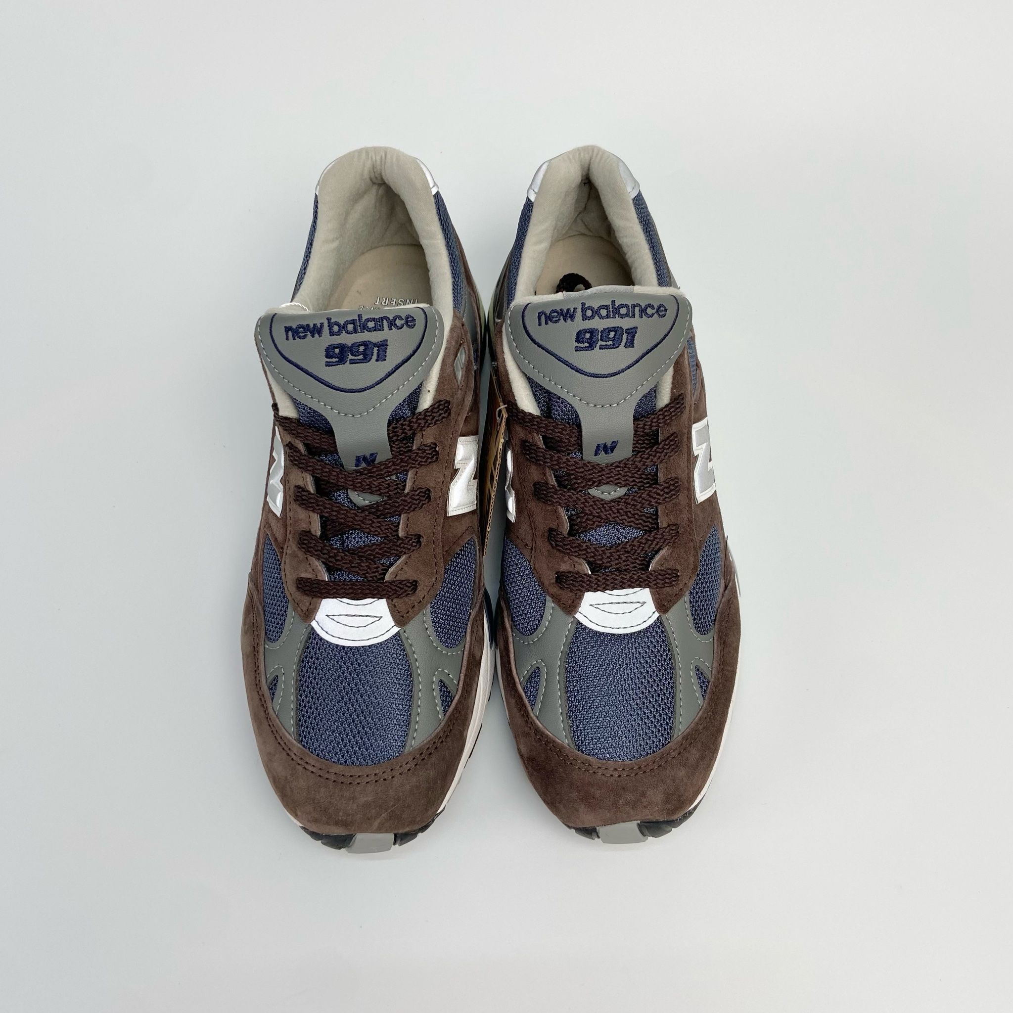 NEW BALANCE 991 BROWN NAVY GREY M991BNG