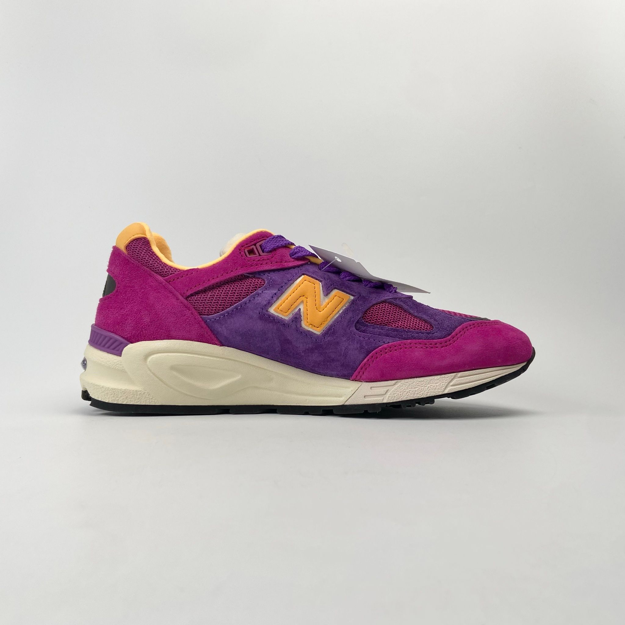 NEW BALANCE 990v2 MIUSA TEDDY SANTIS PURPLE YELLOW M990PY2