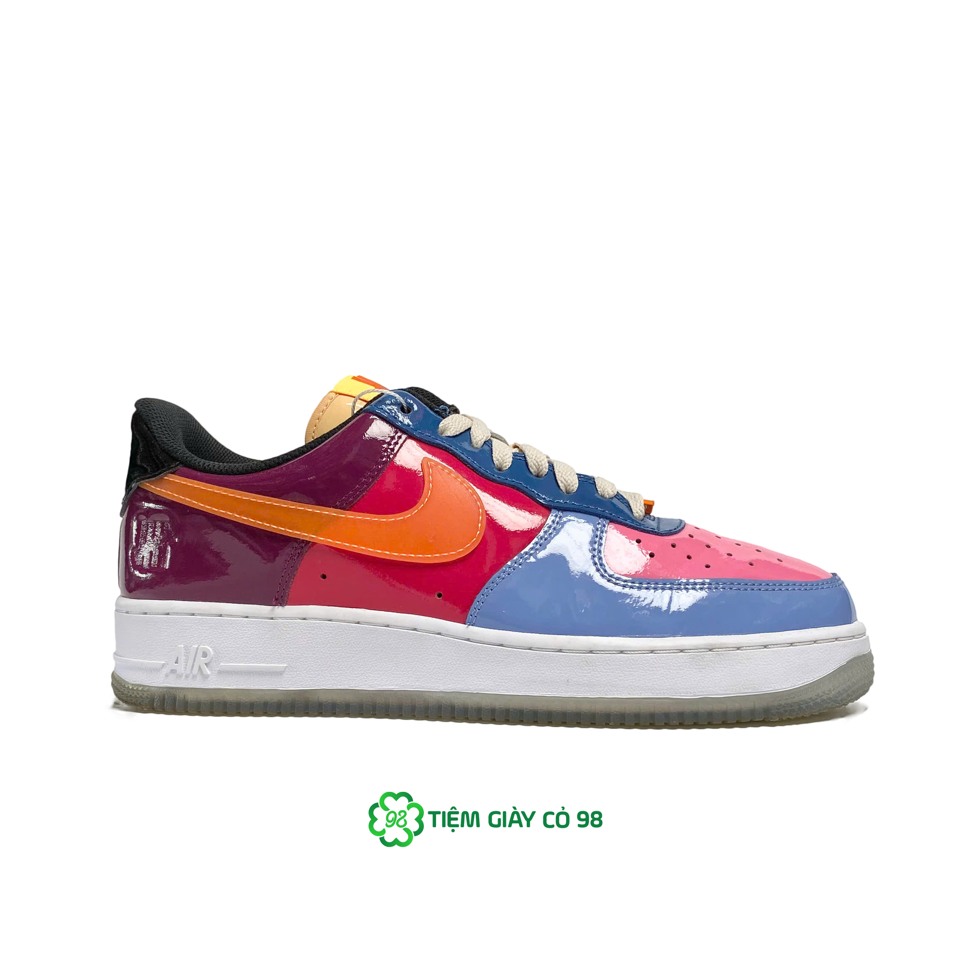 NIKE AIR FORCE 1 LOW X UNDEFEATED TOTAL ORANGE DV5255-400