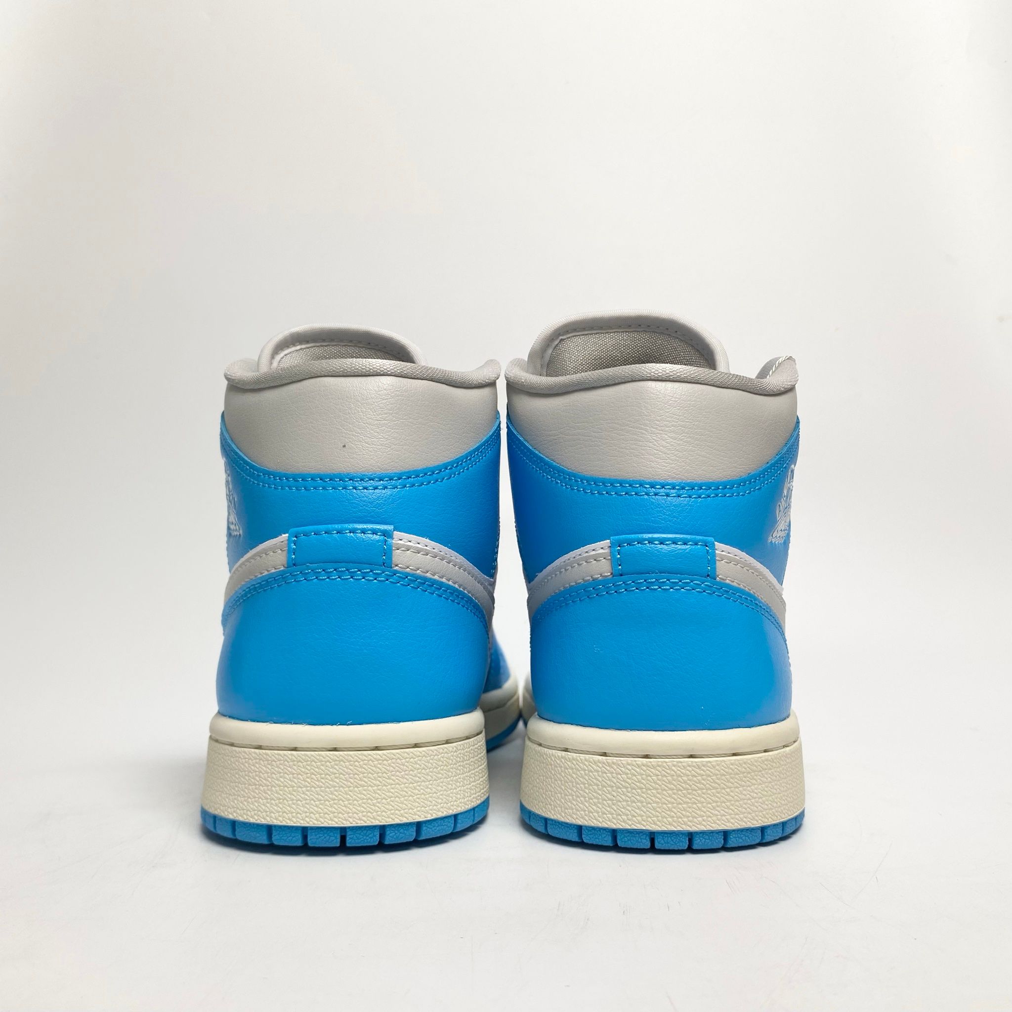 NIKE AIR JORDAN 1 MID DARK POWDER BLUE - BQ6472-400