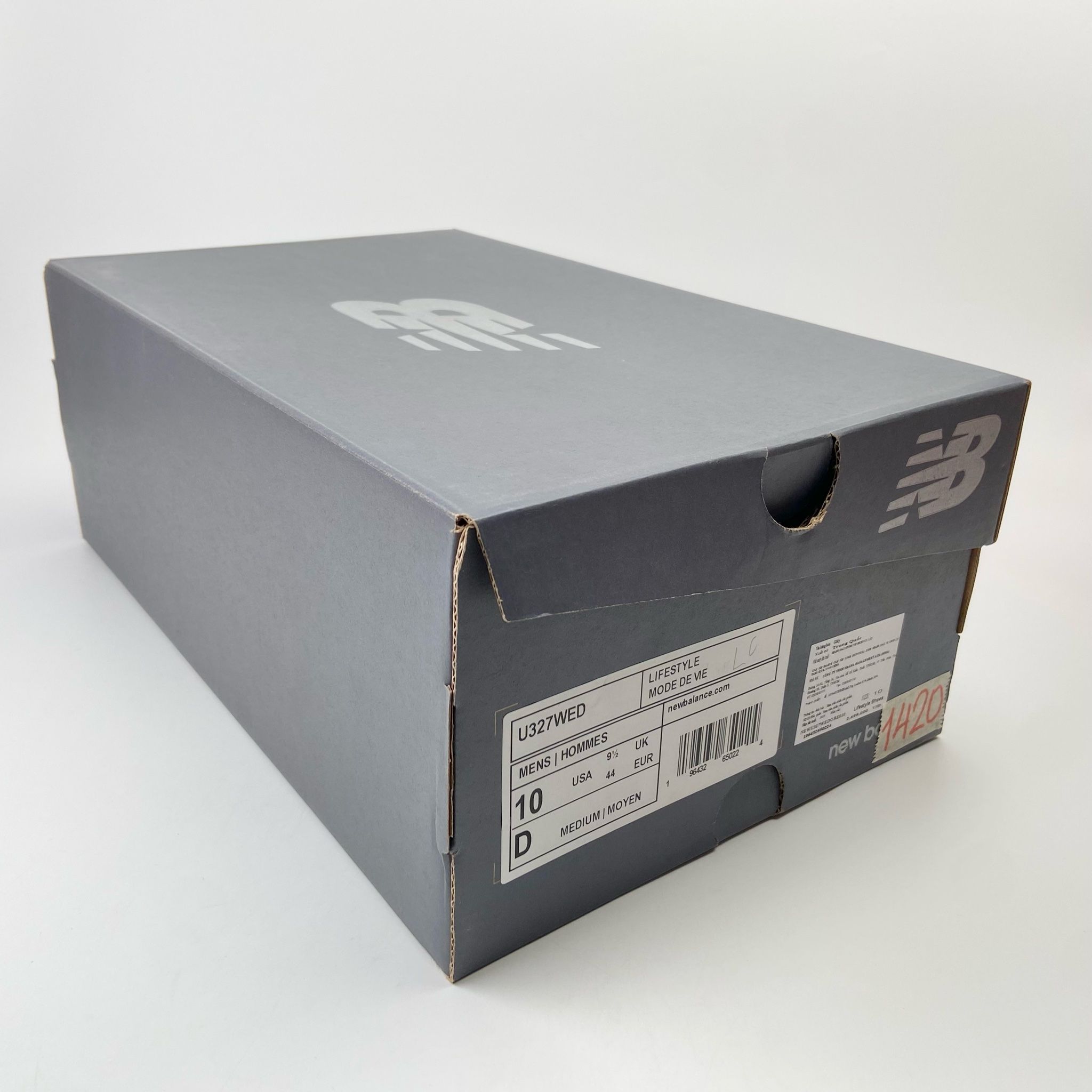 NEW BALANCE 327 WHITE GRAY U327WED
