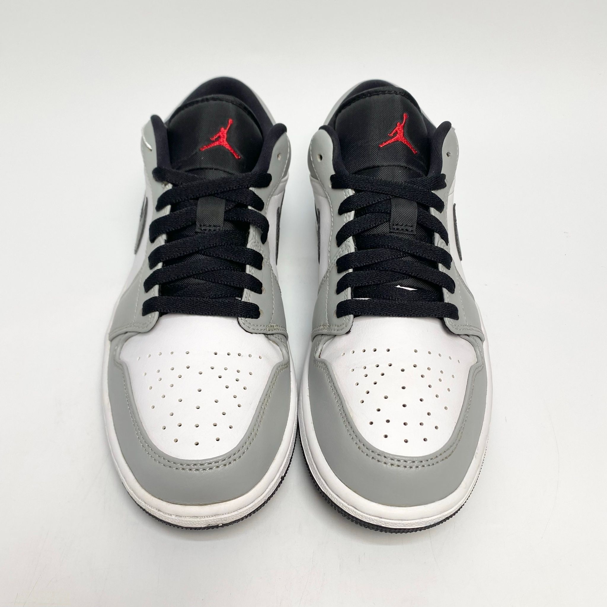 NIKE AIR JORDAN 1 LOW LIGHT SMOKE GREY 553558-030