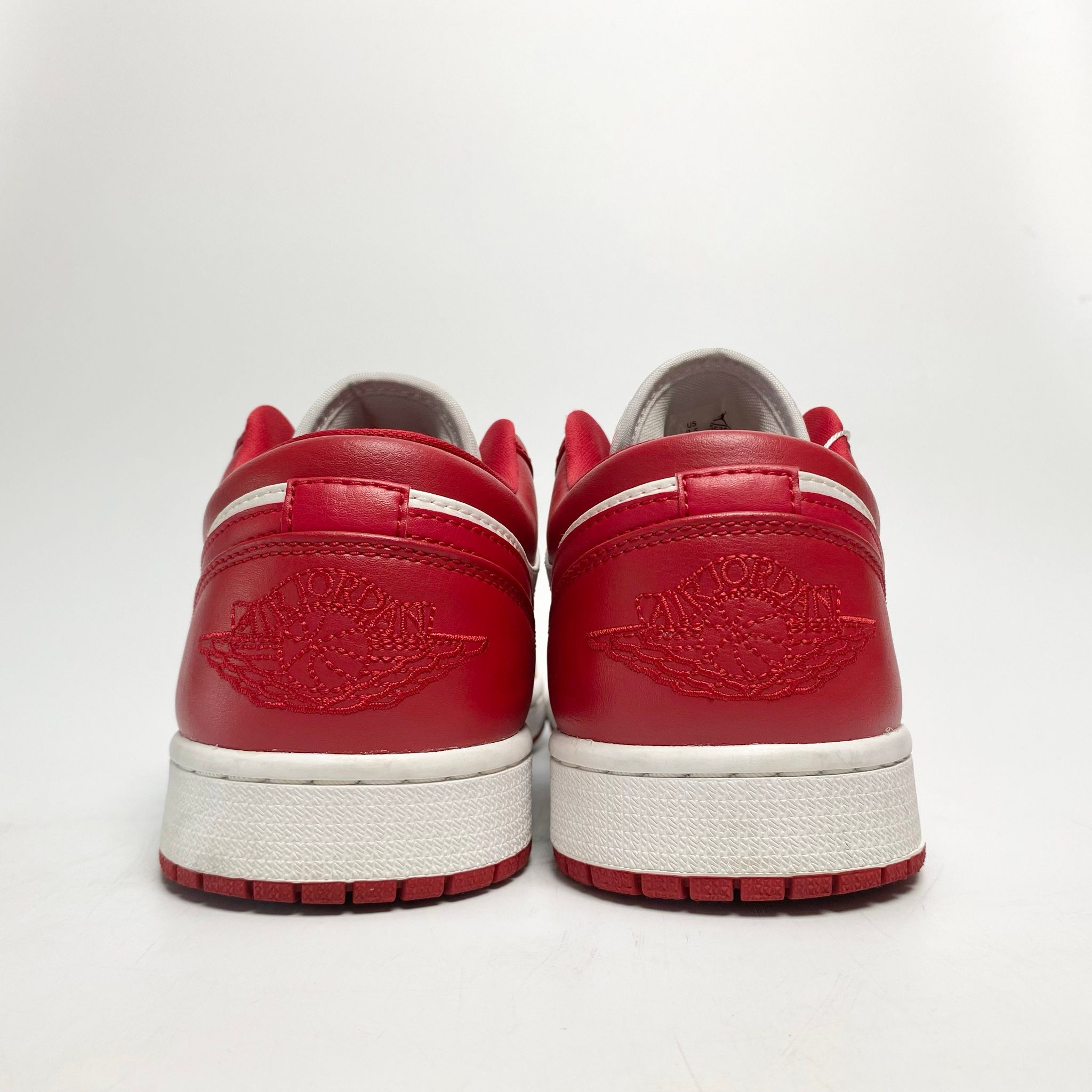 NIKE AIR JORDAN 1 LOW GYM RED WHITE 553558-611