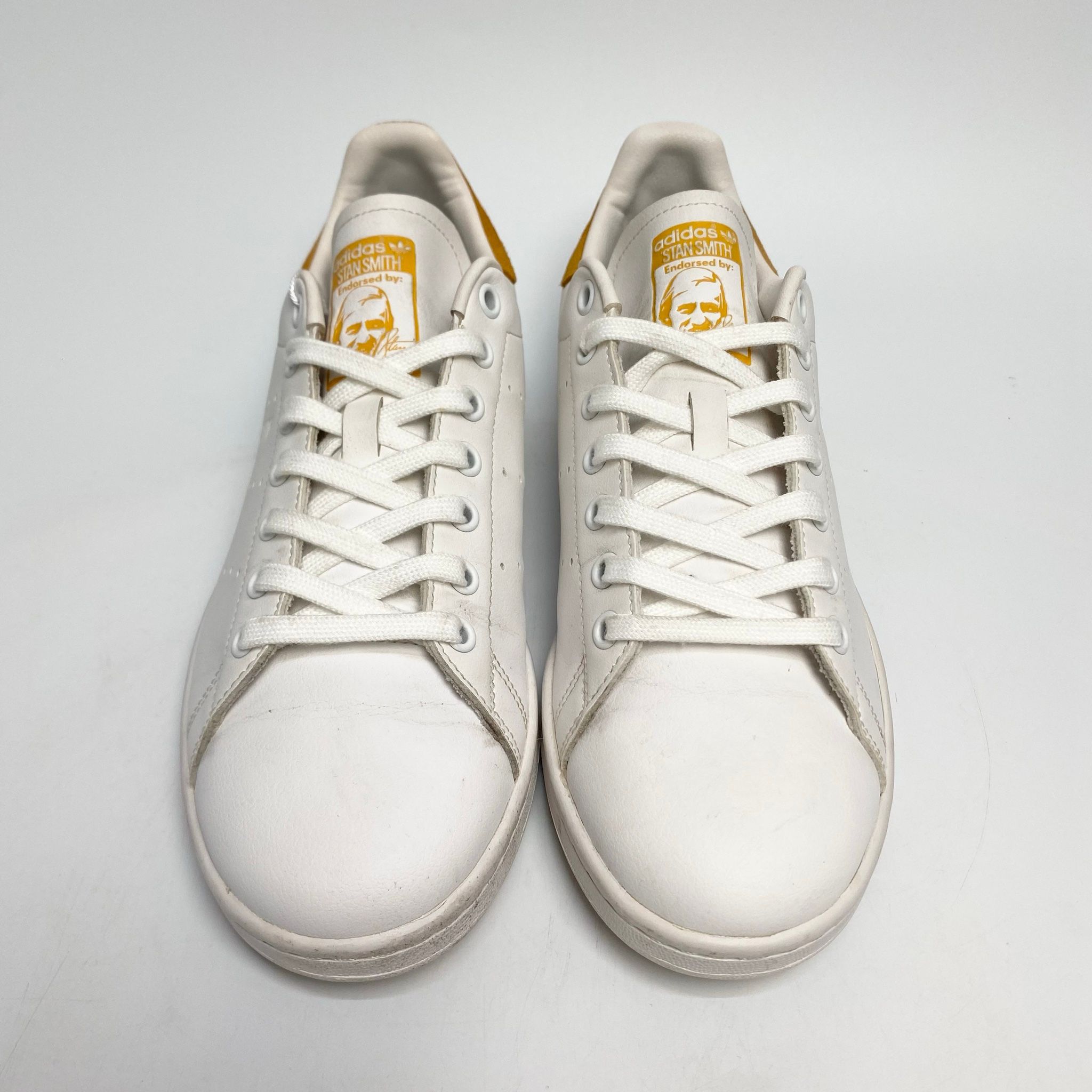 ADIDAS STAN SMITH WHITE COLLEGIATE GOLD GX4642