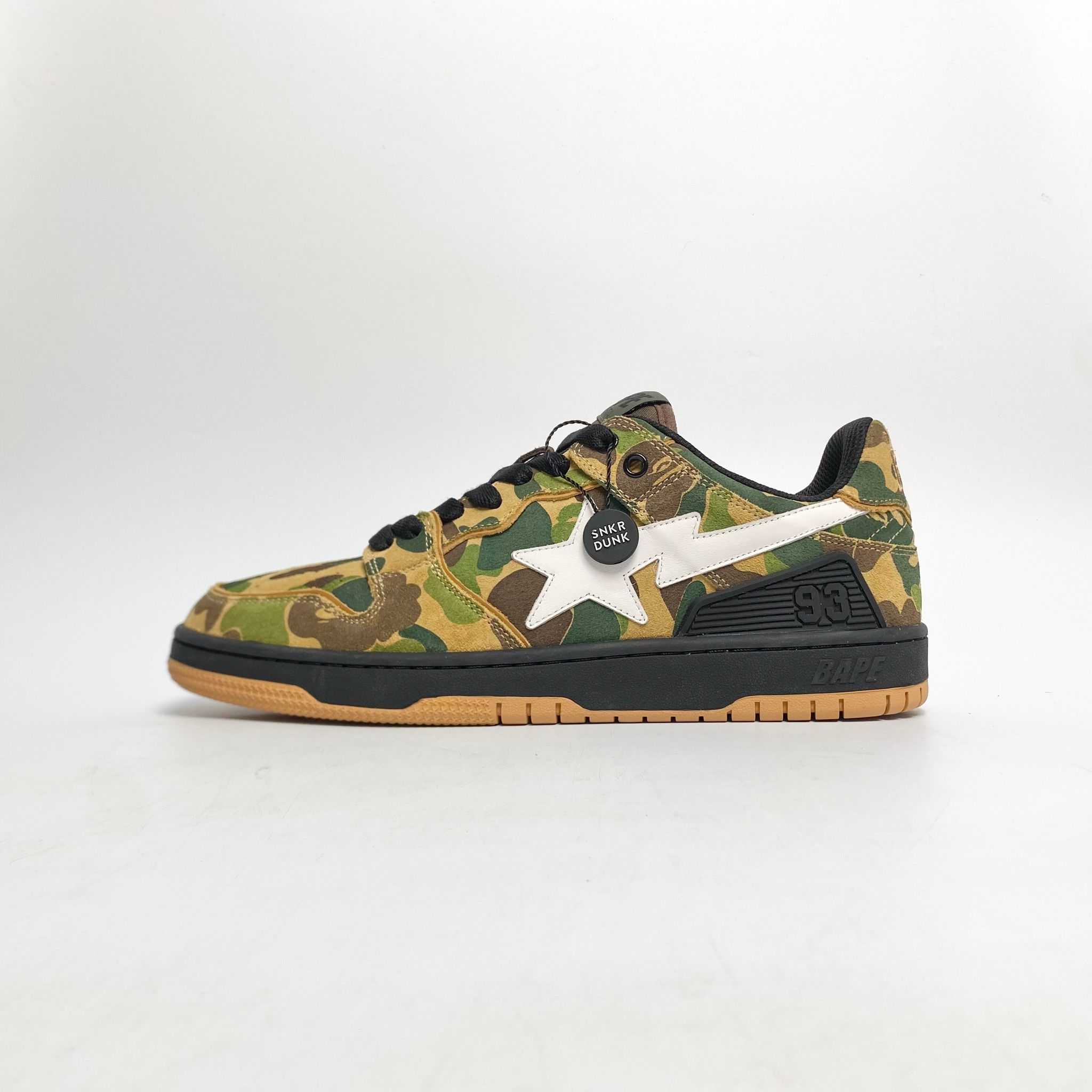 A BATHING APE BAPE SK8 STA ABC CAMO GREEN 0ZXSHM191X42G