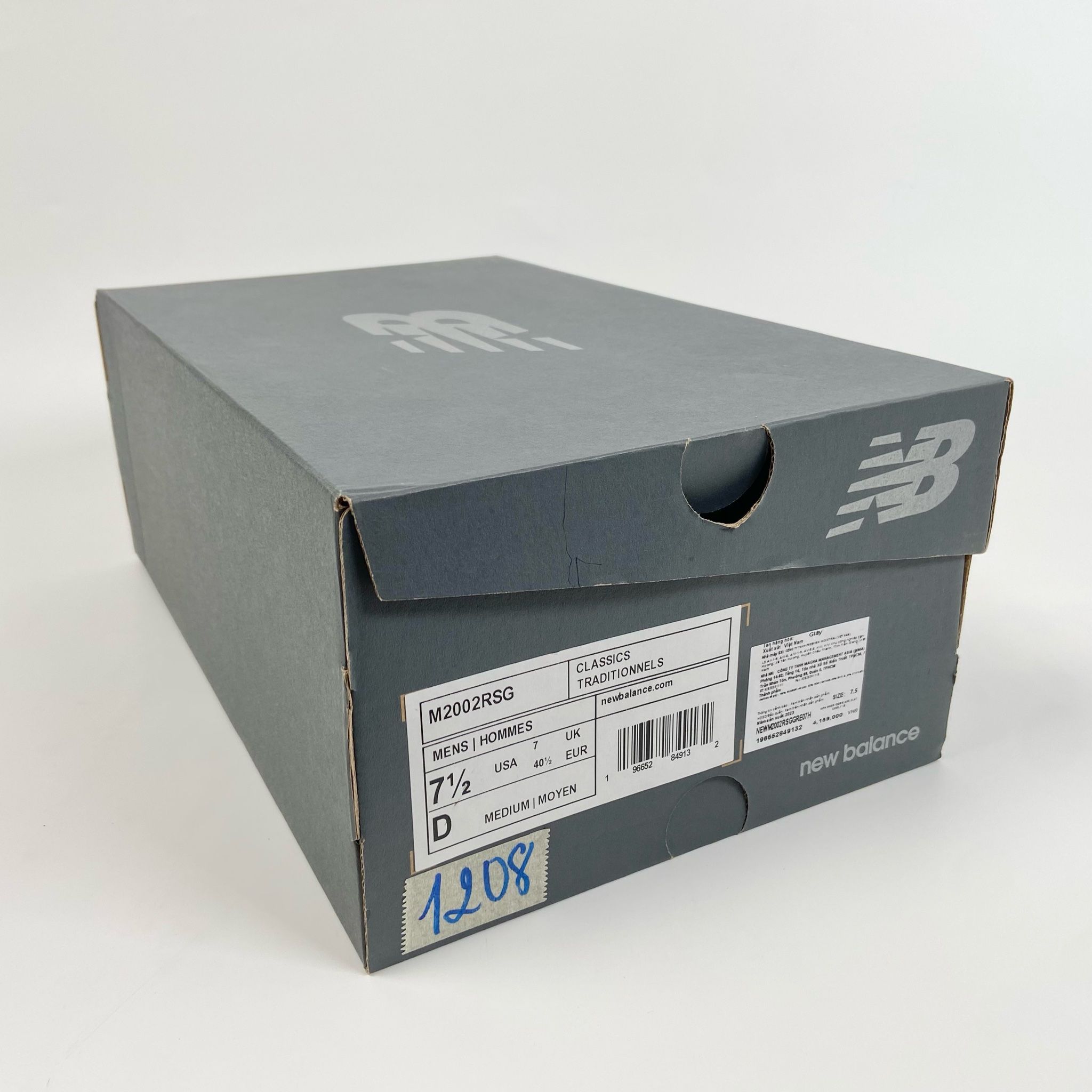 NEW BALANCE 2002R SLATE GREY BLACK M2002RSG