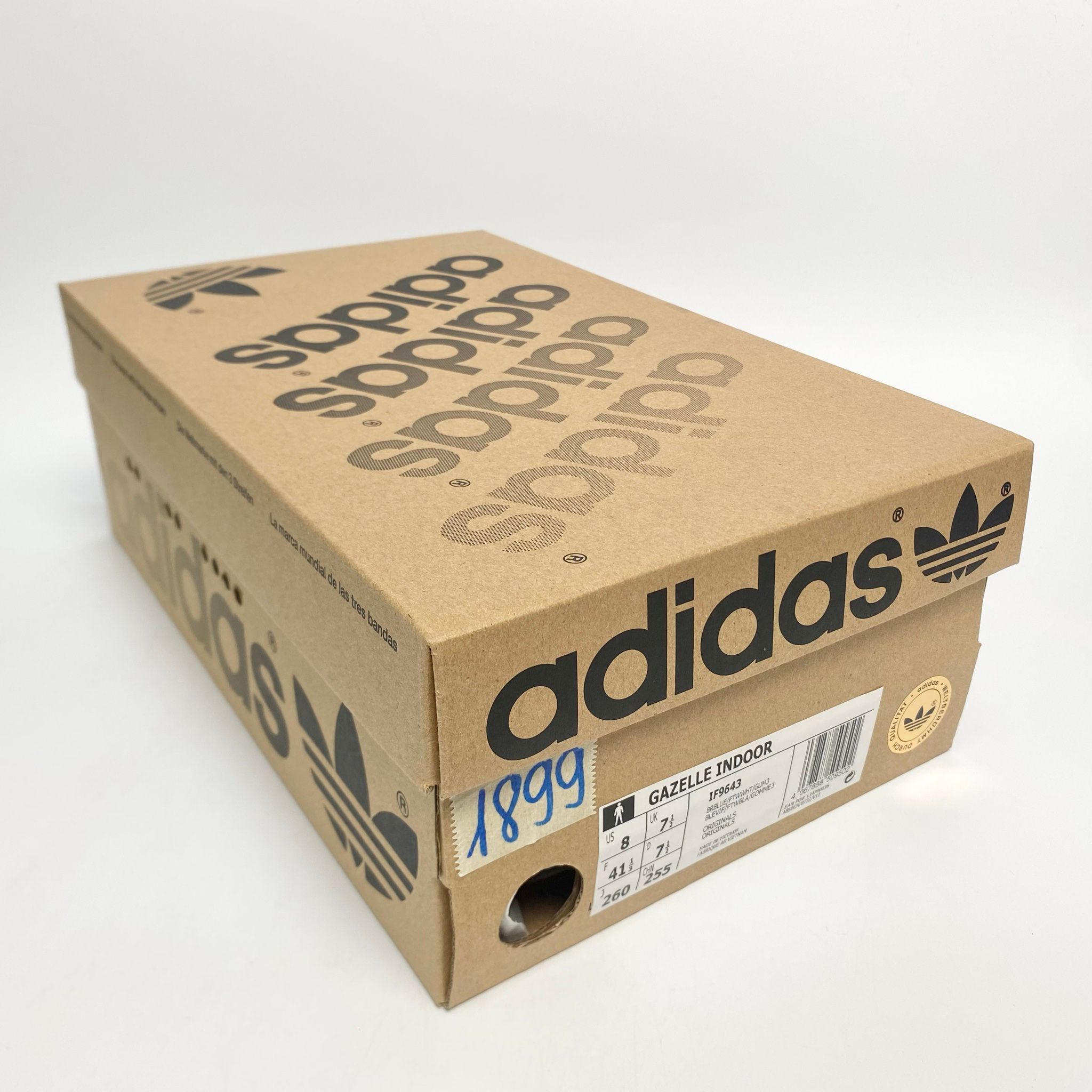 ADIDAS GAZELLE INDOOR BRIGHT BLUE IF9643