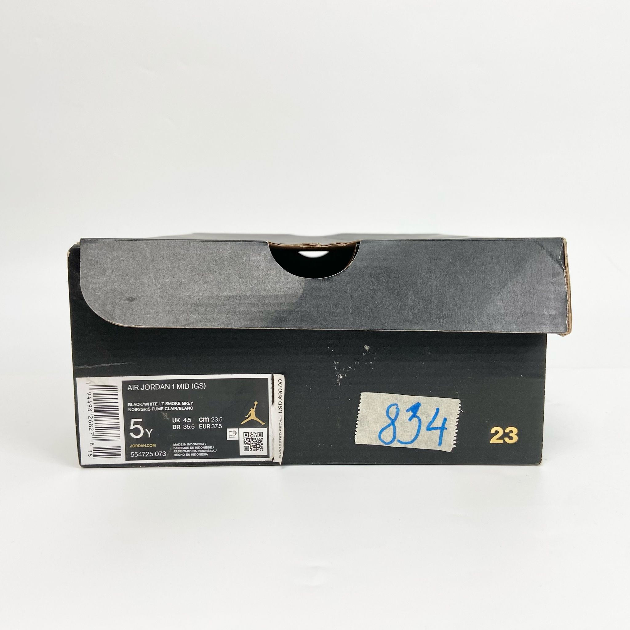 NIKE AIR JORDAN 1 MID WHITE SHADOW 554725-073