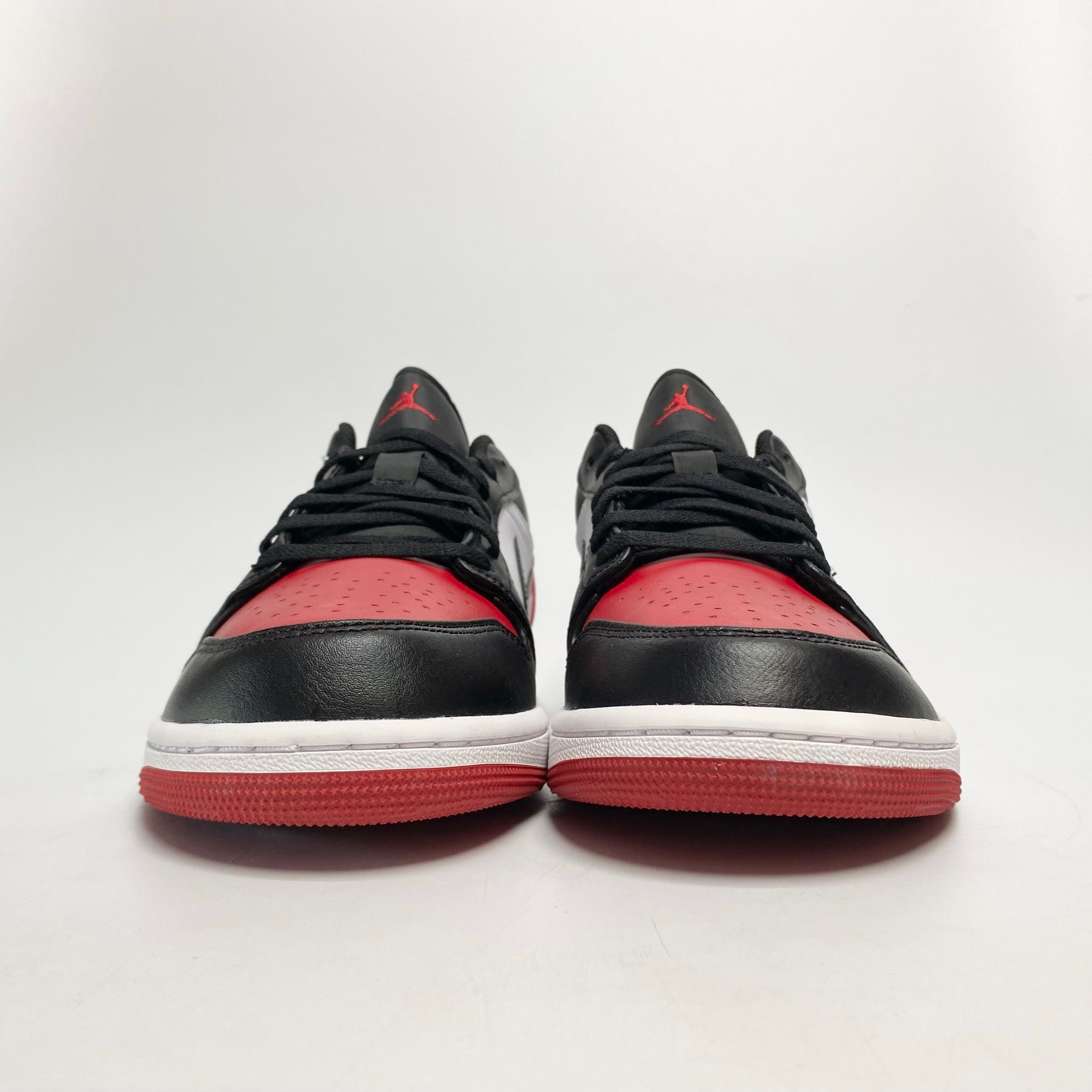 NIKE AIR JORDAN 1 LOW BRED TOE 553558-161