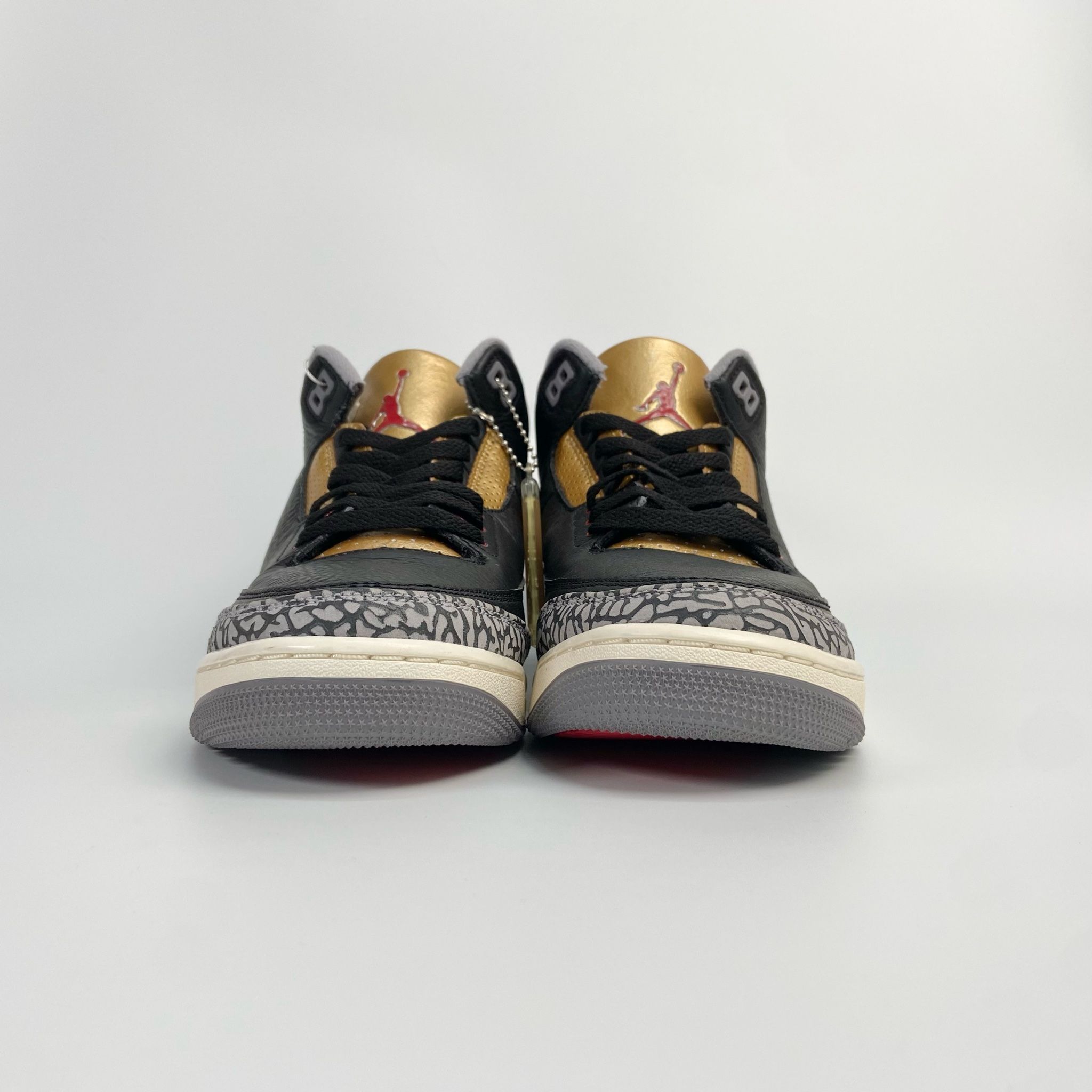 NIKE AIR JORDAN 3 RETRO BLACK CEMENT GOLD - CK9246-067