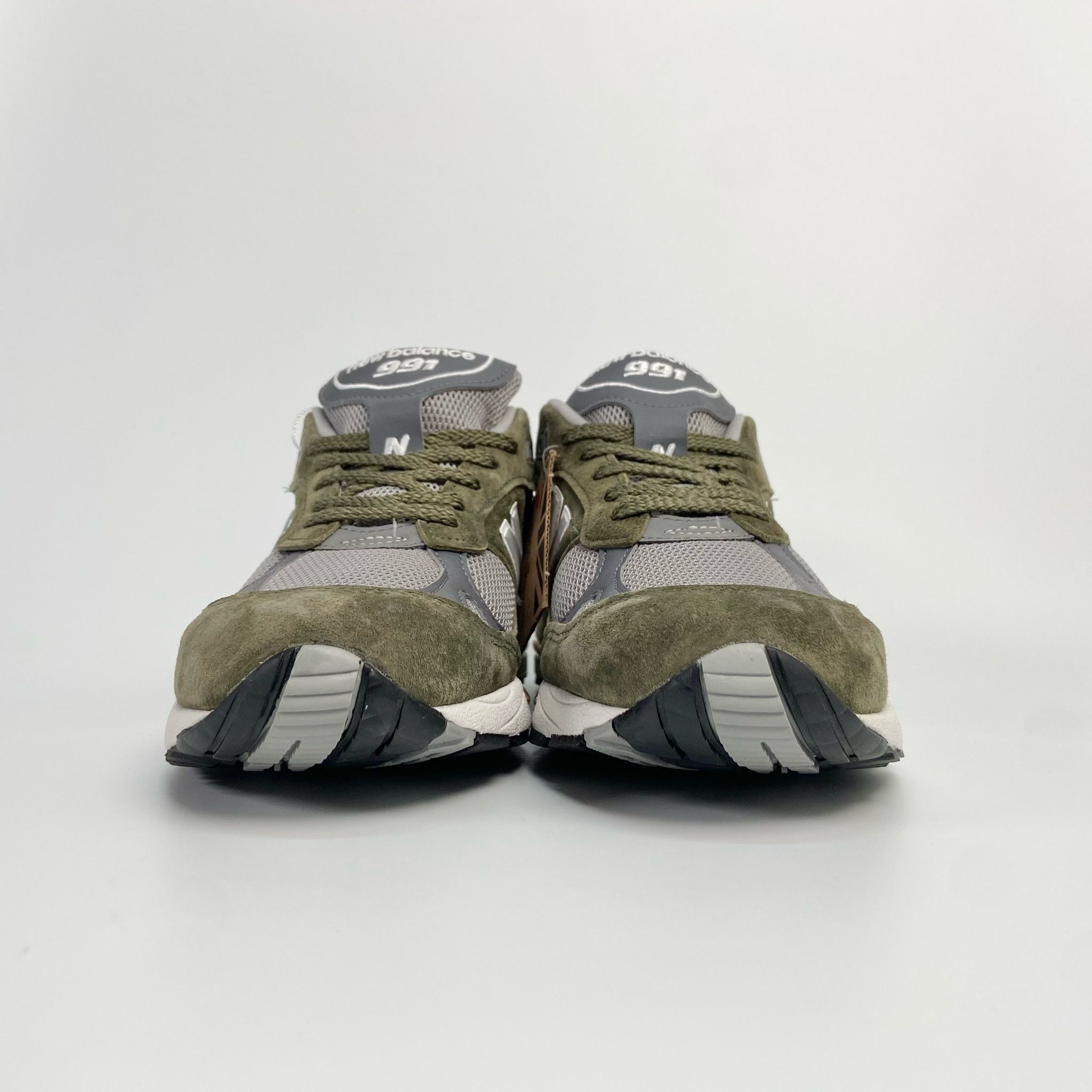 NEW BALANCE 991 MADE IN ENGLAND GREEN GREY M991GGT