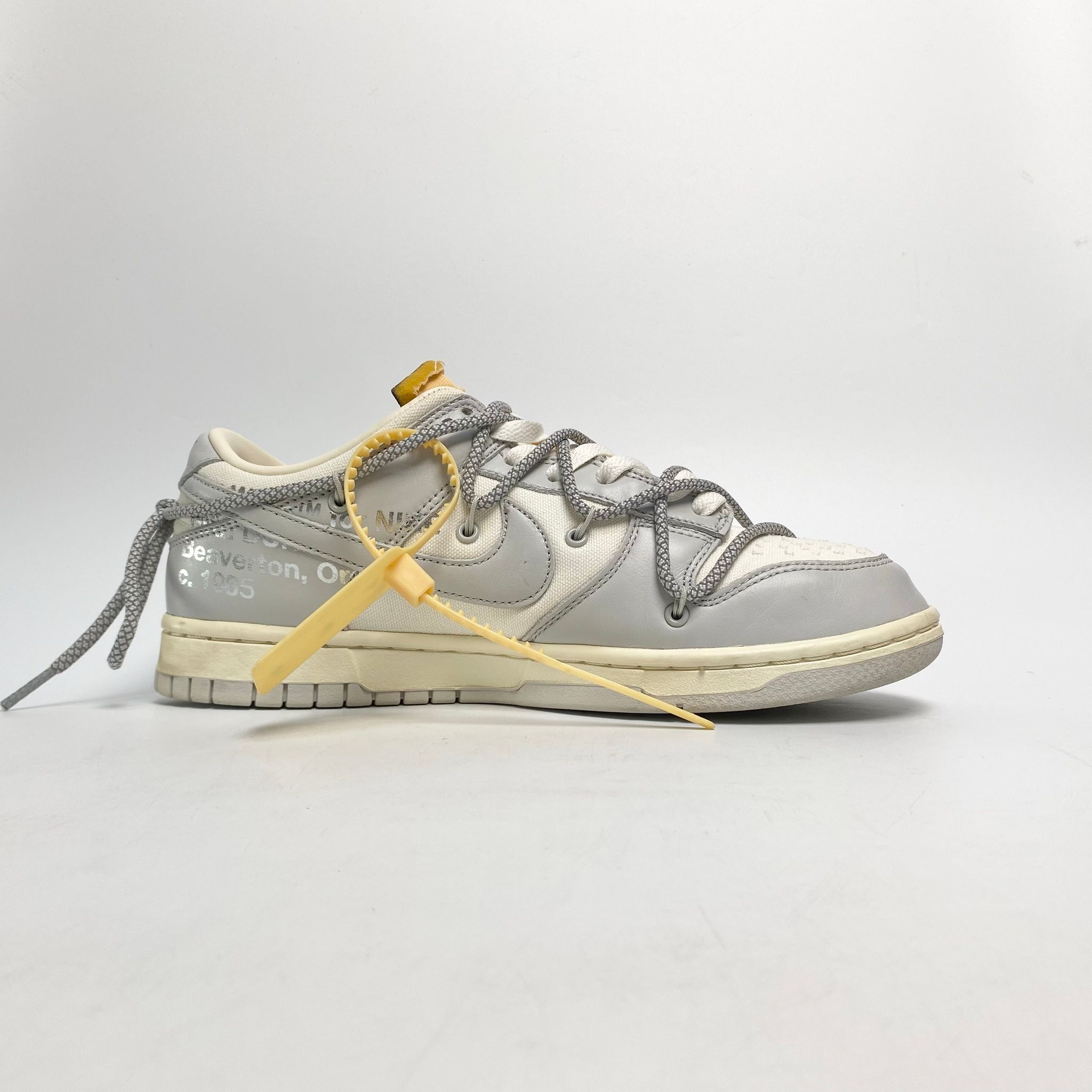 NIKE OFF-WHITE X DUNK LOW LOT 46 OF 50 DM1602-102