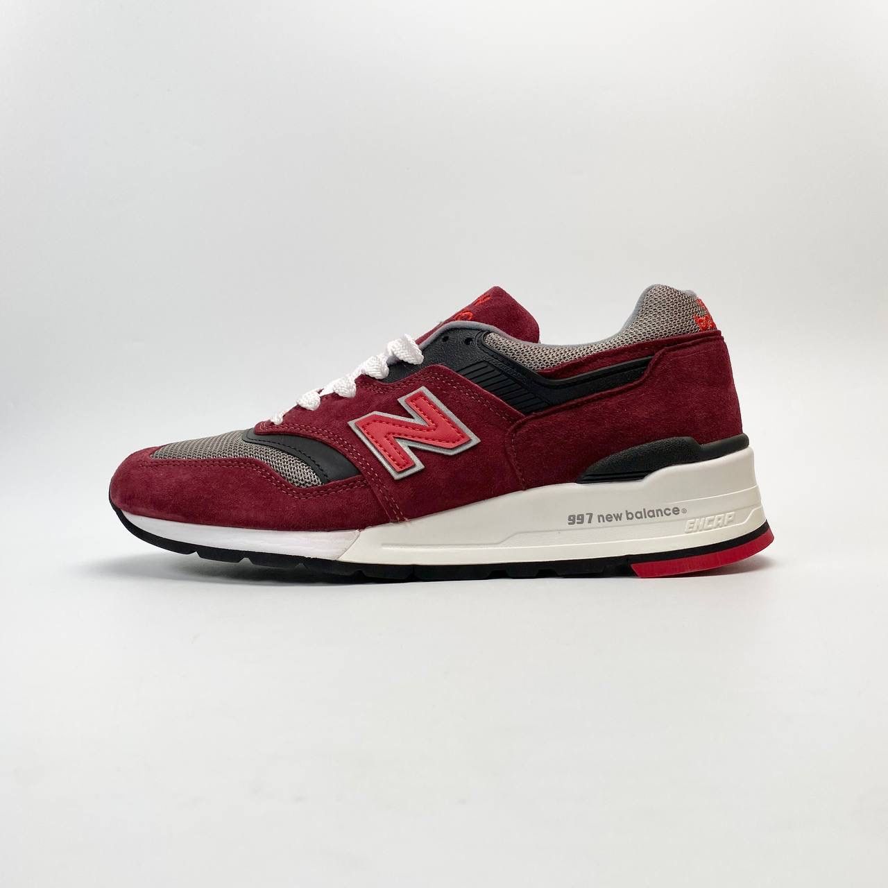 NEW BALANCE 997 MADE IN USA BURGUNDY M997CRG